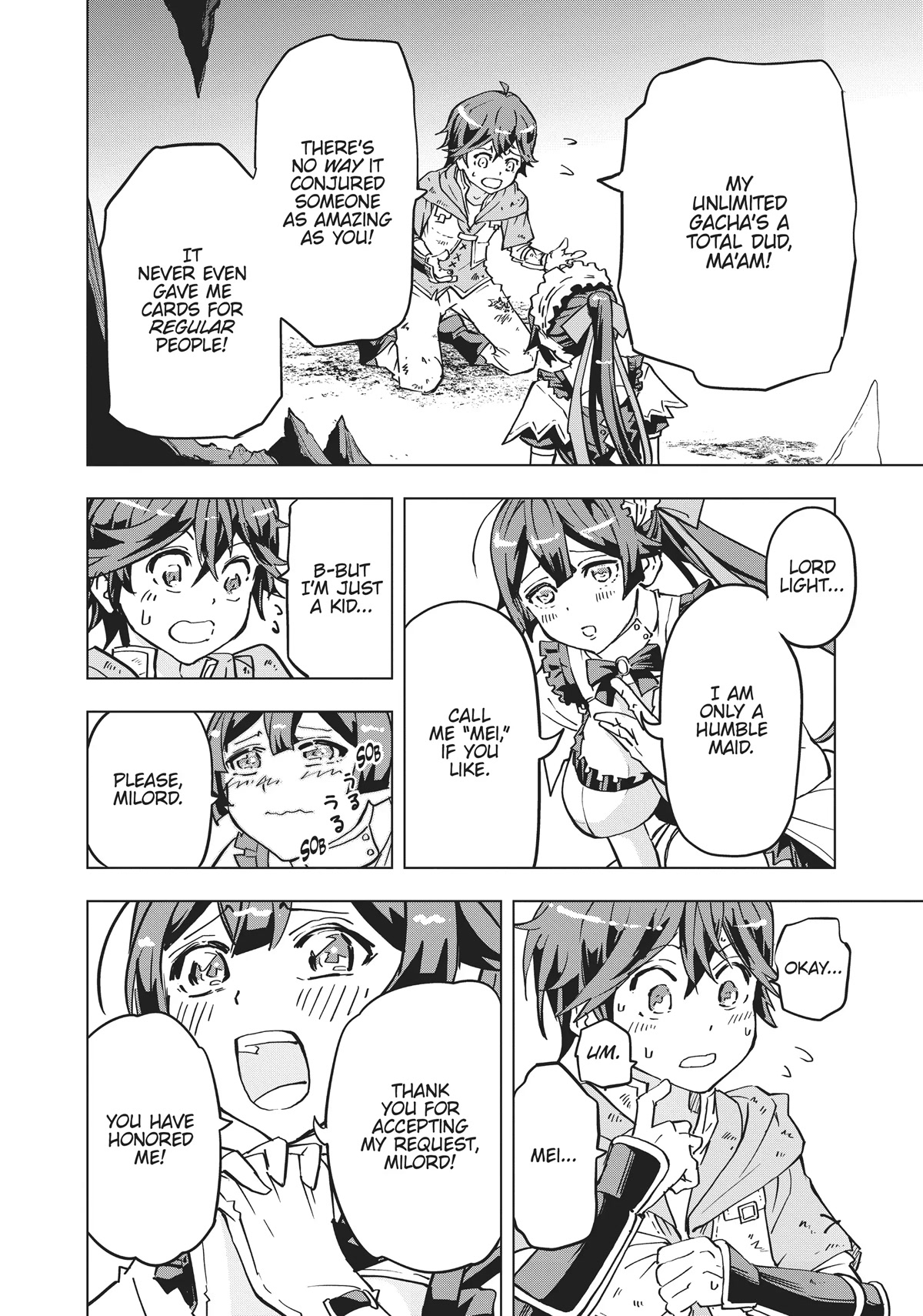 My Gift LVL 9999 Unlimited Gacha Chapter 2 page 7 - Chapter 2