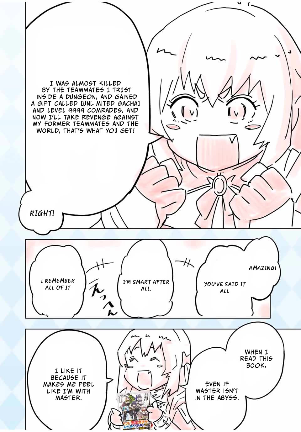 My Gift LVL 9999 Unlimited Gacha Chapter 23.5 page 3 - Chapter 23.5 (Bonus)