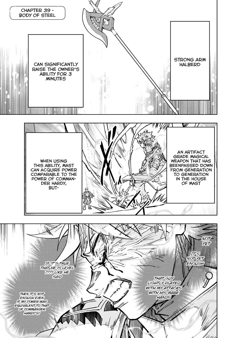 My Gift LVL 9999 Unlimited Gacha Chapter 39 page 2 - Chapter 39: Body Of Steel