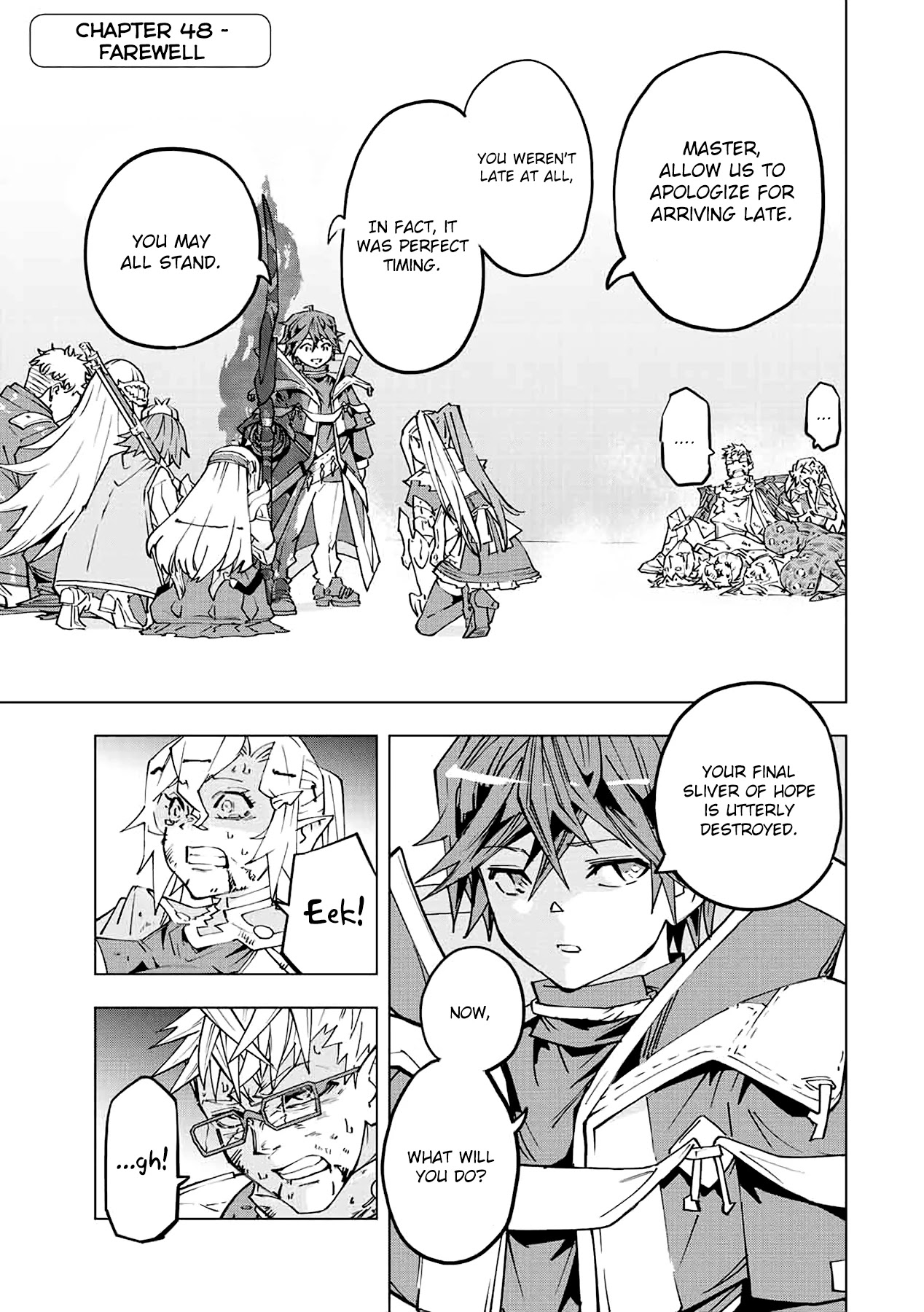 My Gift LVL 9999 Unlimited Gacha Chapter 48 page 2 - Chapter 48: Farewell