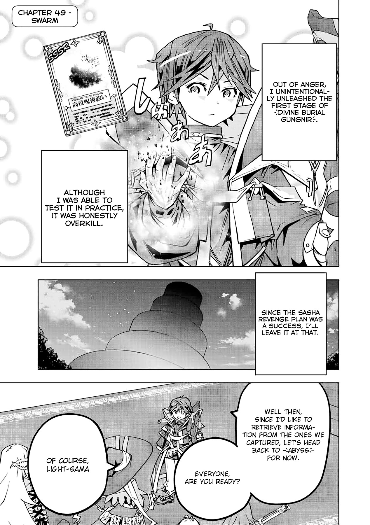 My Gift LVL 9999 Unlimited Gacha Chapter 49 page 2 - Chapter 49: Swarm