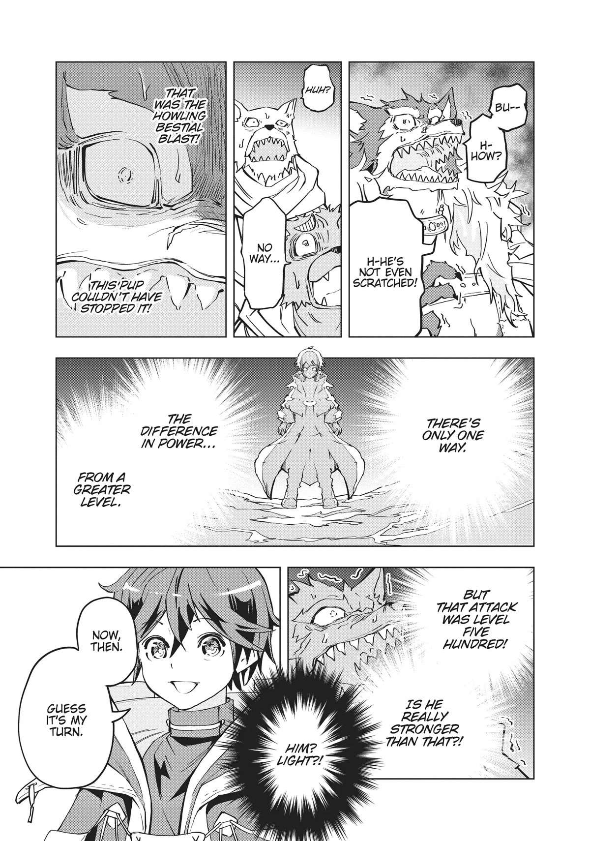 My Gift LVL 9999 Unlimited Gacha Chapter 5 page 12 - Chapter 5: Garou’s Ace in the Hole