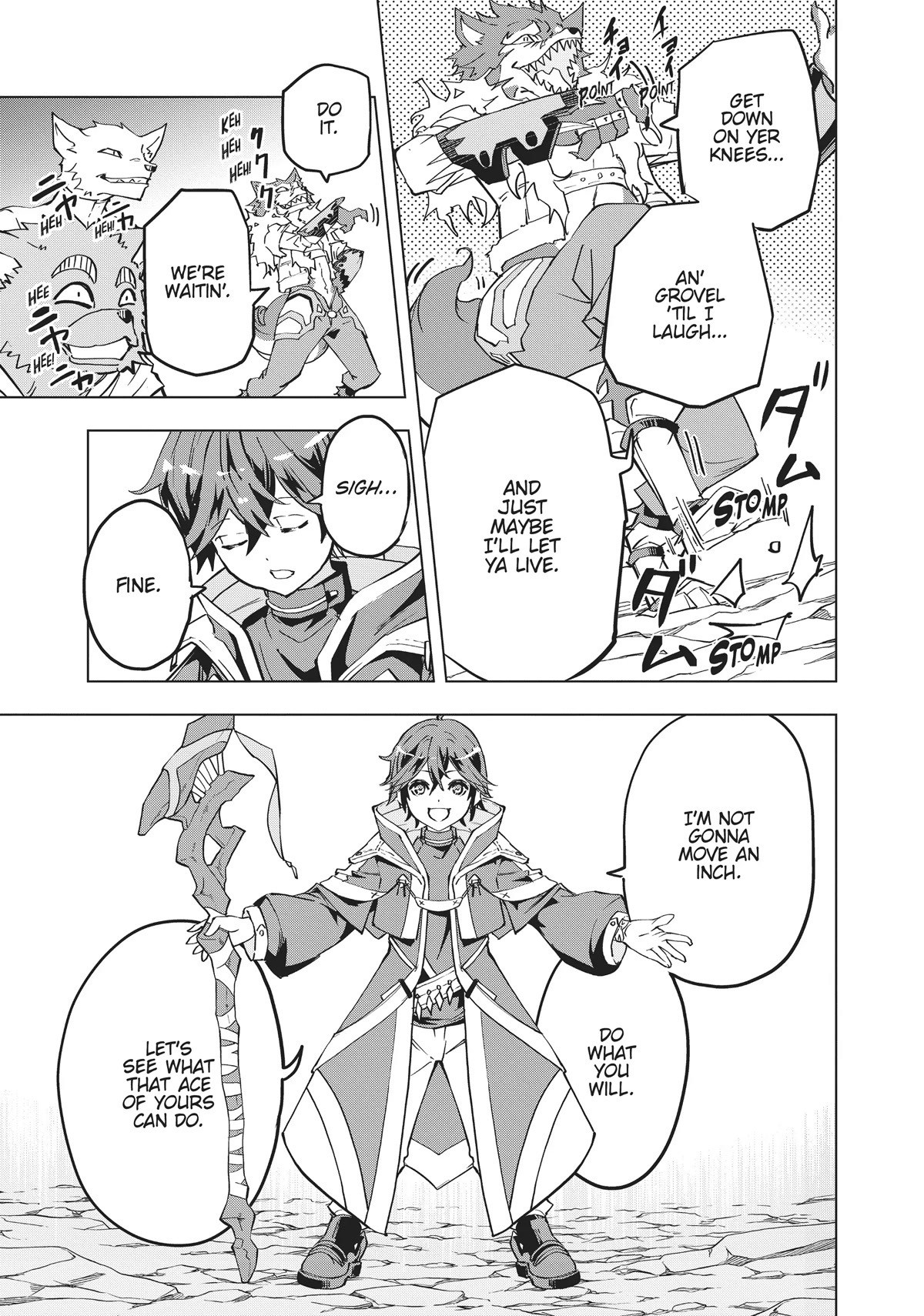 My Gift LVL 9999 Unlimited Gacha Chapter 5 page 9 - Chapter 5: Garou’s Ace in the Hole