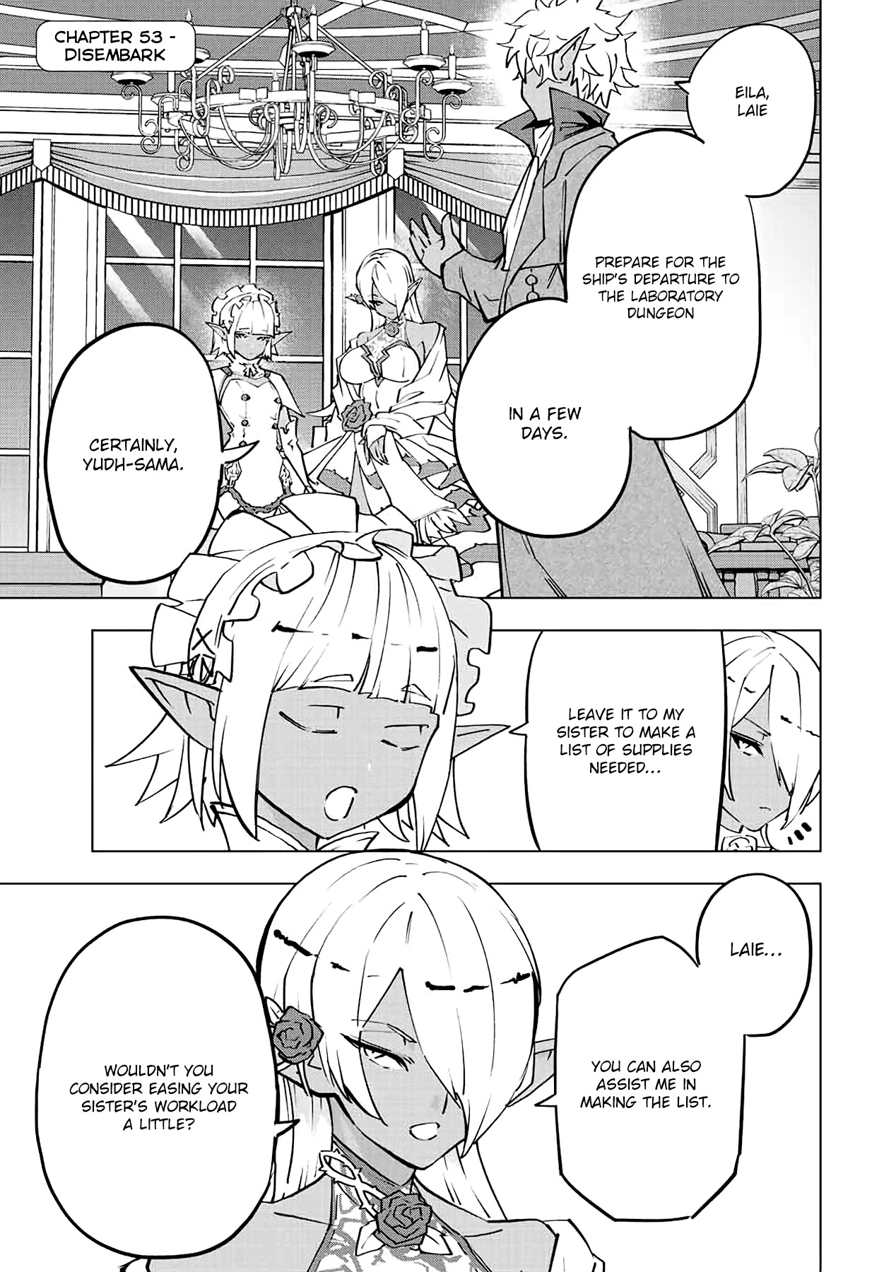 My Gift LVL 9999 Unlimited Gacha Chapter 53 page 2 - Chapter 53: Disembark