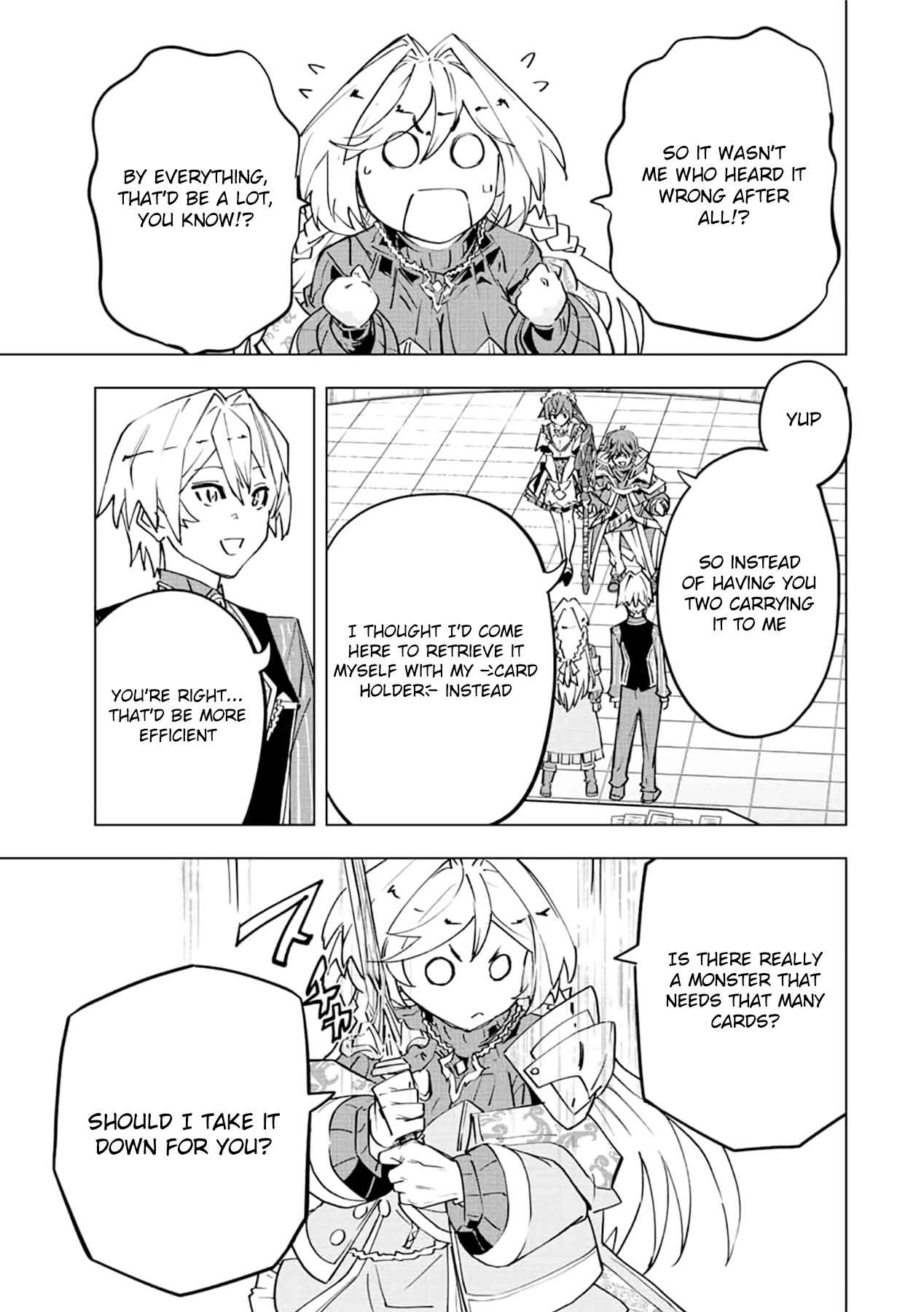 My Gift LVL 9999 Unlimited Gacha Chapter 56 page 10 - Chapter 56: Card Storage