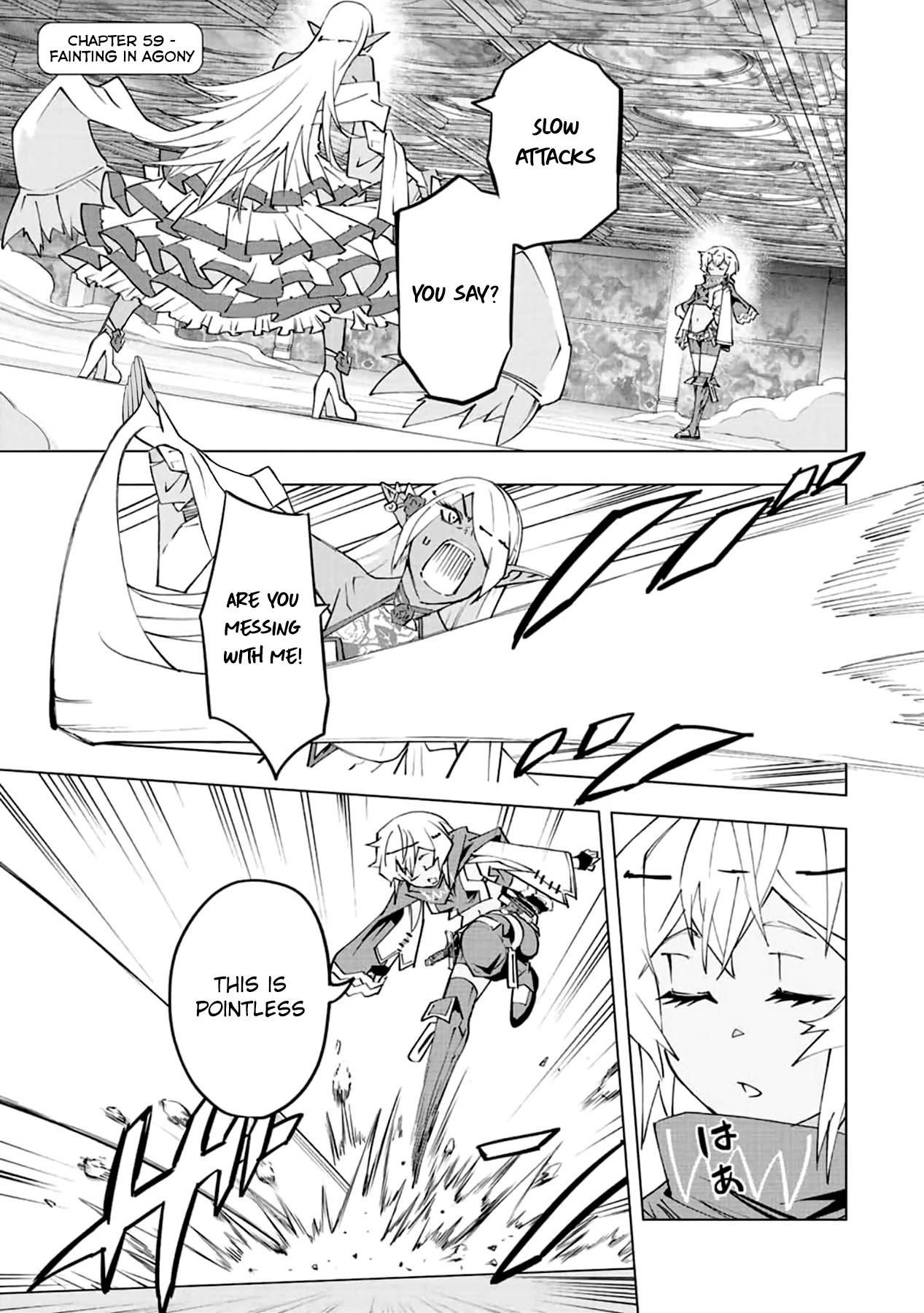 My Gift LVL 9999 Unlimited Gacha Chapter 59 page 2 - Chapter 59: Fainting In Agony