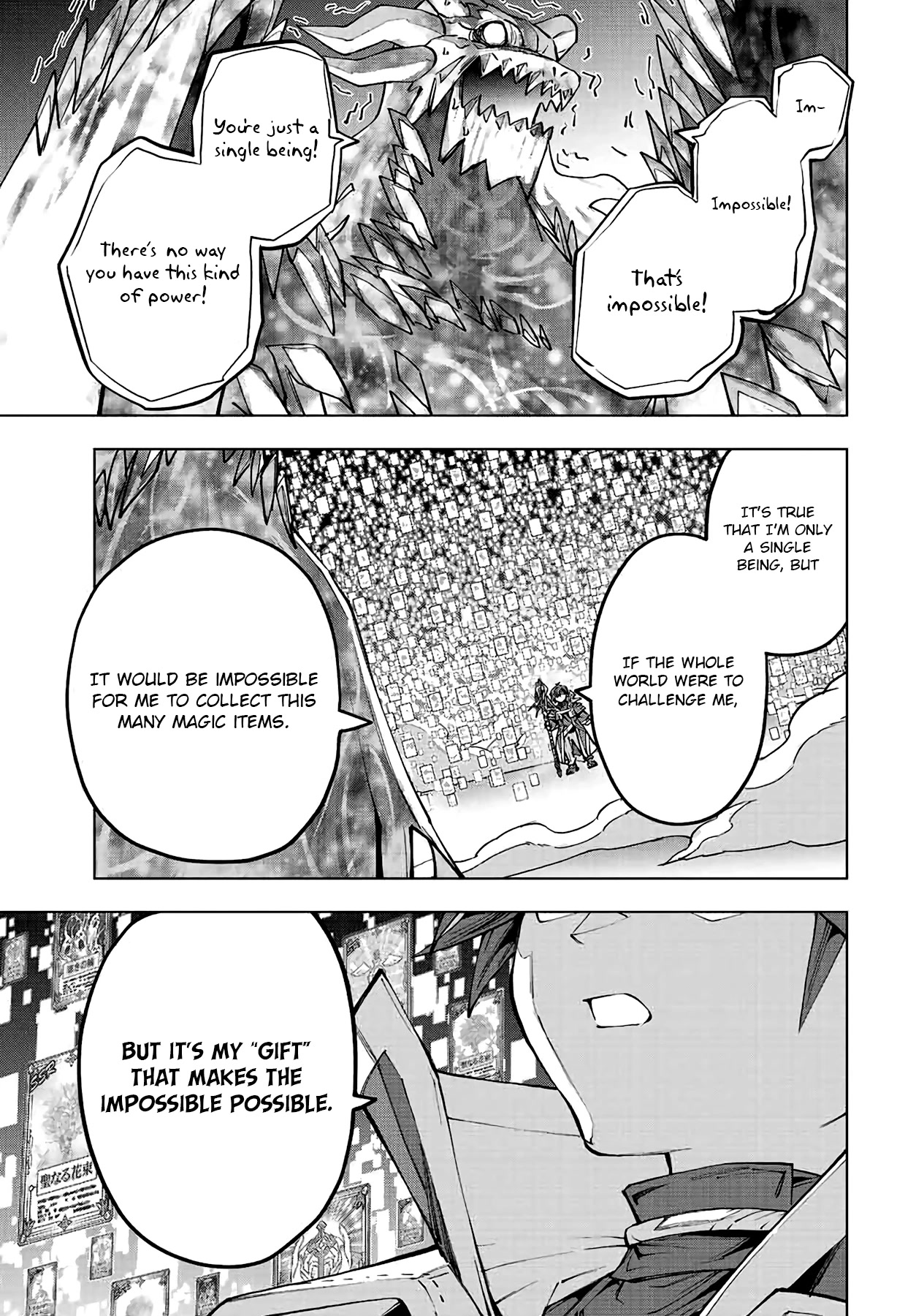 My Gift LVL 9999 Unlimited Gacha Chapter 67 page 22 - Chapter 67: 99999999 Cards
