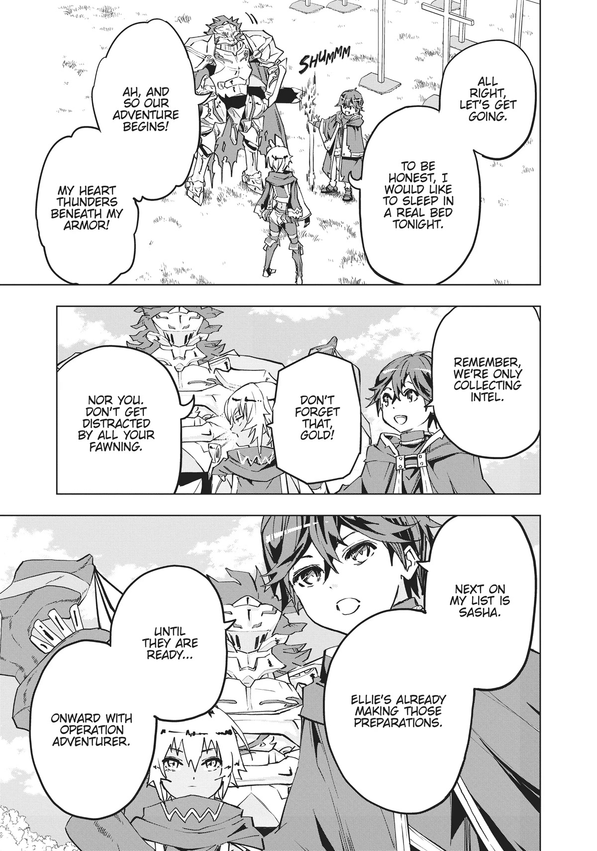 My Gift LVL 9999 Unlimited Gacha Chapter 7 page 11 - Chapter 7: The Journey Begins