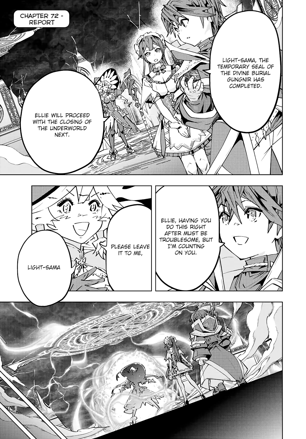 My Gift LVL 9999 Unlimited Gacha Chapter 72 page 2 - Chapter 72: Report