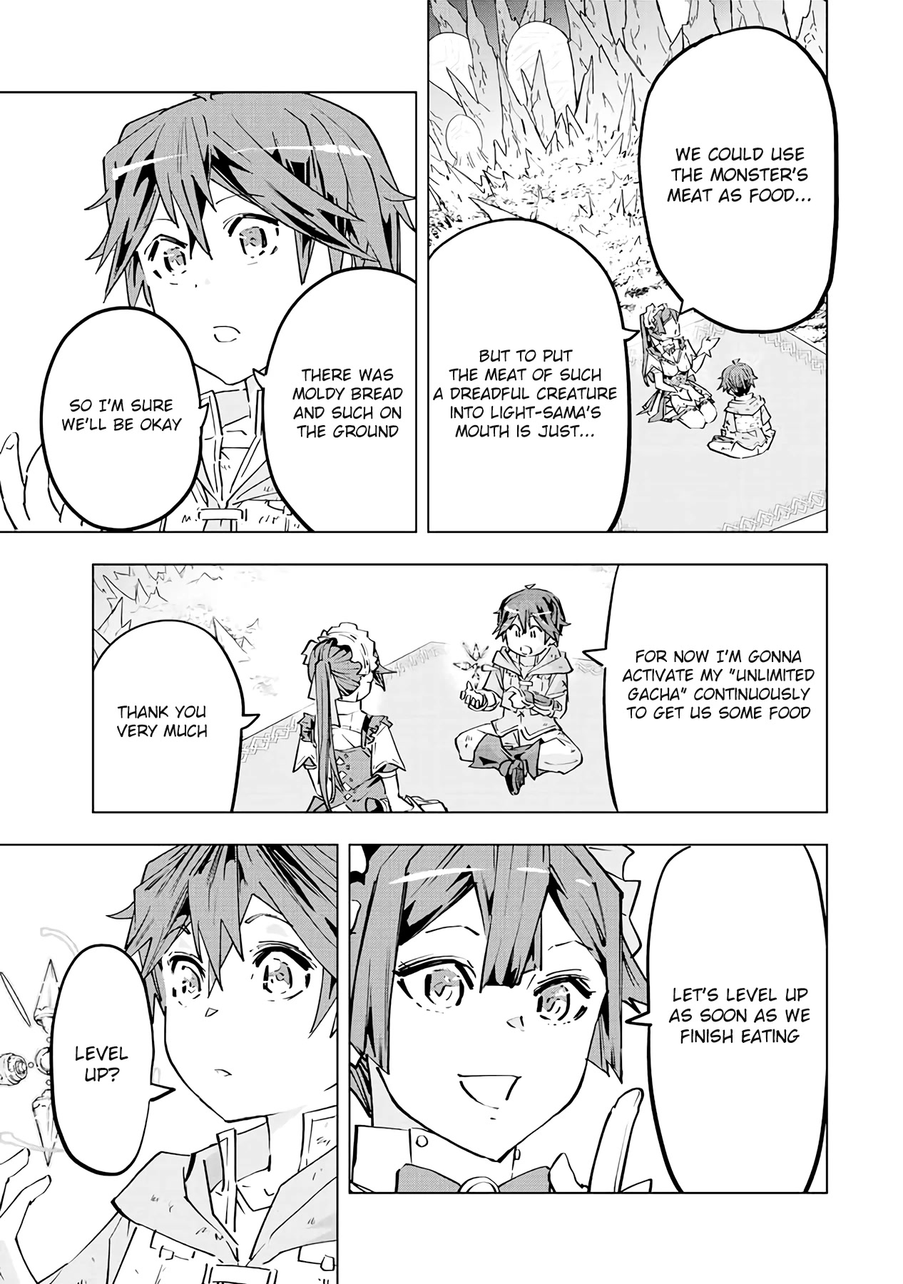 My Gift LVL 9999 Unlimited Gacha Chapter 73 page 10 - Chapter 73: Abyss