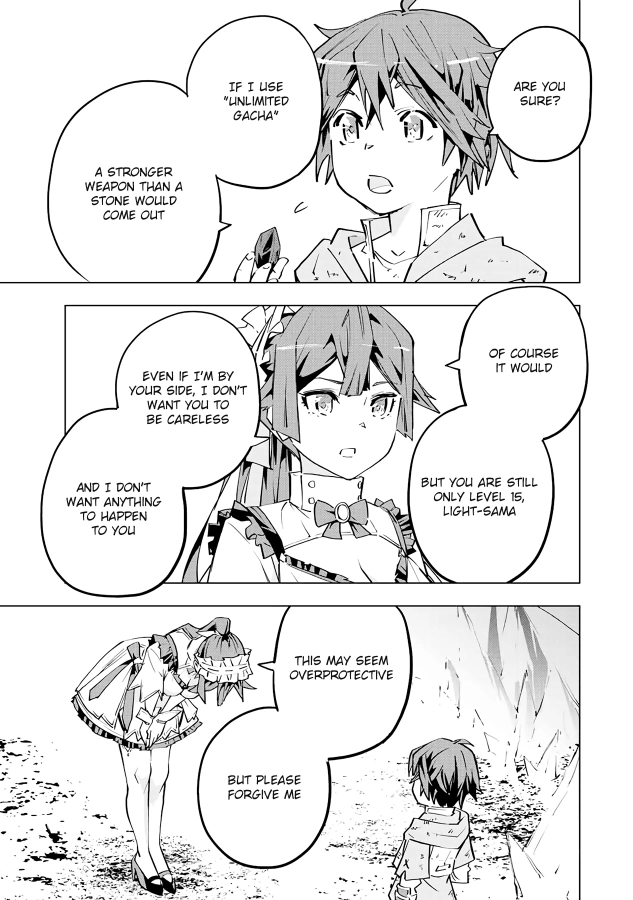 My Gift LVL 9999 Unlimited Gacha Chapter 73 page 14 - Chapter 73: Abyss