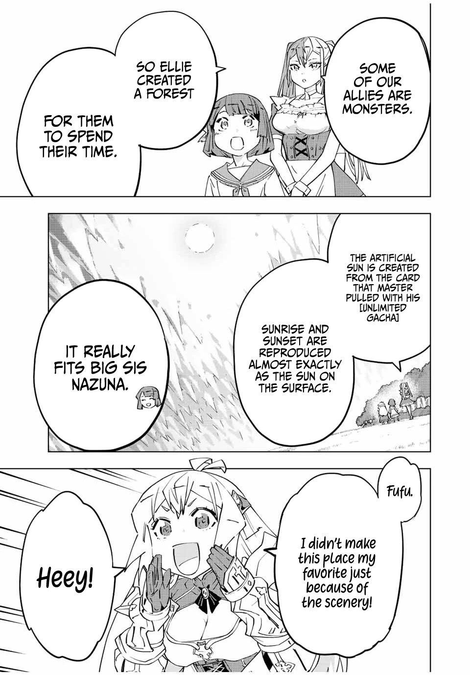 My Gift LVL 9999 Unlimited Gacha Chapter 87.5 page 14 - Chapter 87.5: Extra: Yume and Nazuna