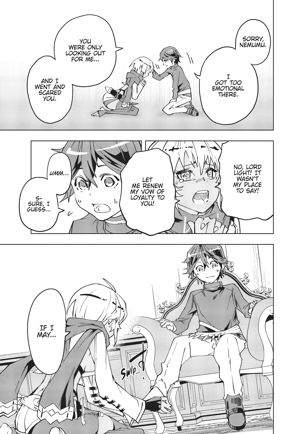 My Gift LVL 9999 Unlimited Gacha Chapter 9 page 11 - Chapter 9: Cutting in Line