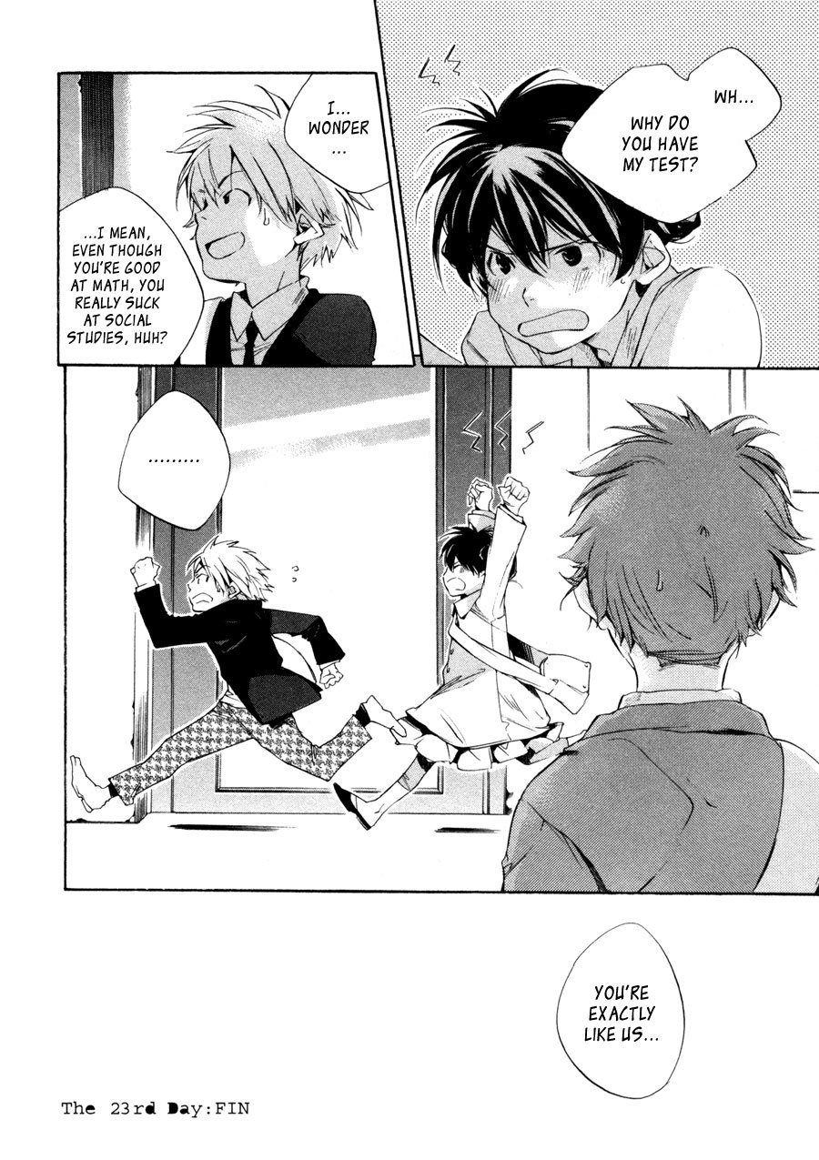 My Girl (SAHARA Mizu) Chapter 23 page 24 - Chapter 23: "Thank You", not "I'm Sorry"