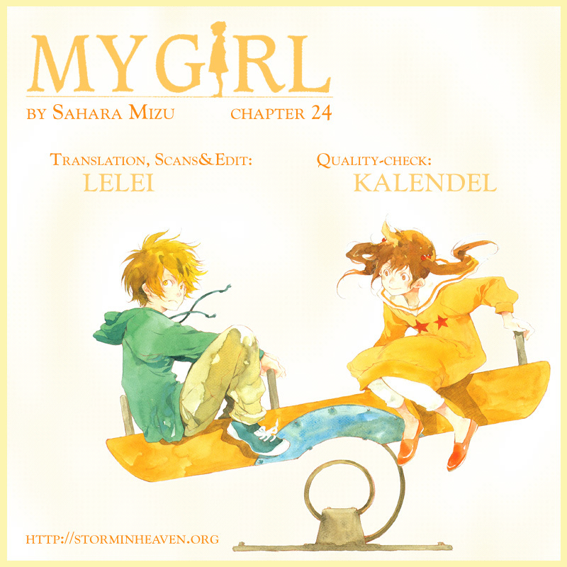 My Girl (SAHARA Mizu) Chapter 24 page 26 - Chapter 24: Transparent Green (Part 1)