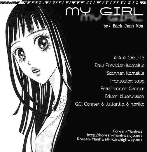 My Girl Chapter 1 page 2 - Chapter 1