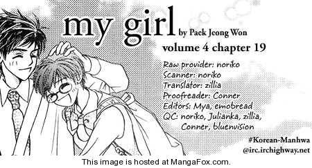 My Girl Chapter 19 page 4 - Chapter 19