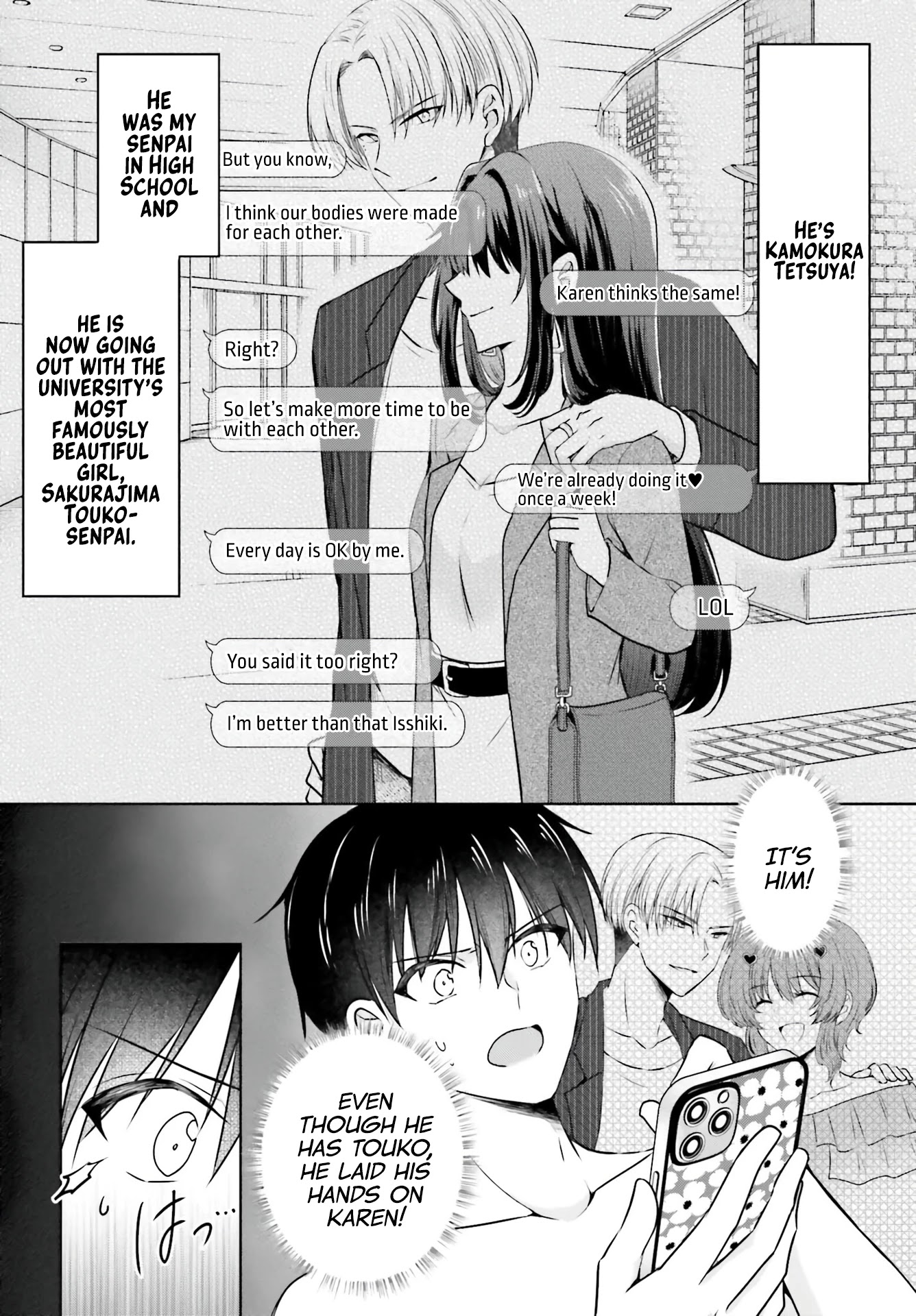 My Girlfriend Cheated on Me With a Senior, so I’m Cheating on Her With His Girlfriend Chapter 1 page 10 - Chapter 1