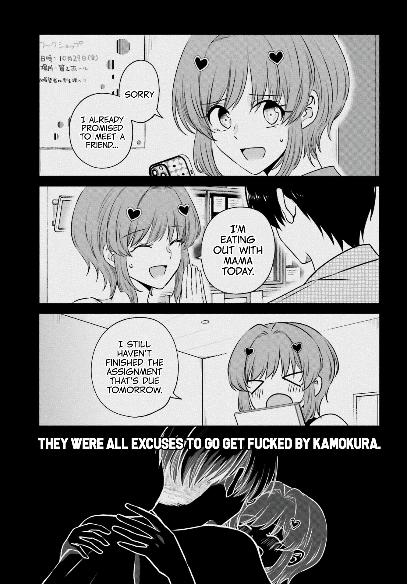 My Girlfriend Cheated on Me With a Senior, so I’m Cheating on Her With His Girlfriend Chapter 1 page 13 - Chapter 1
