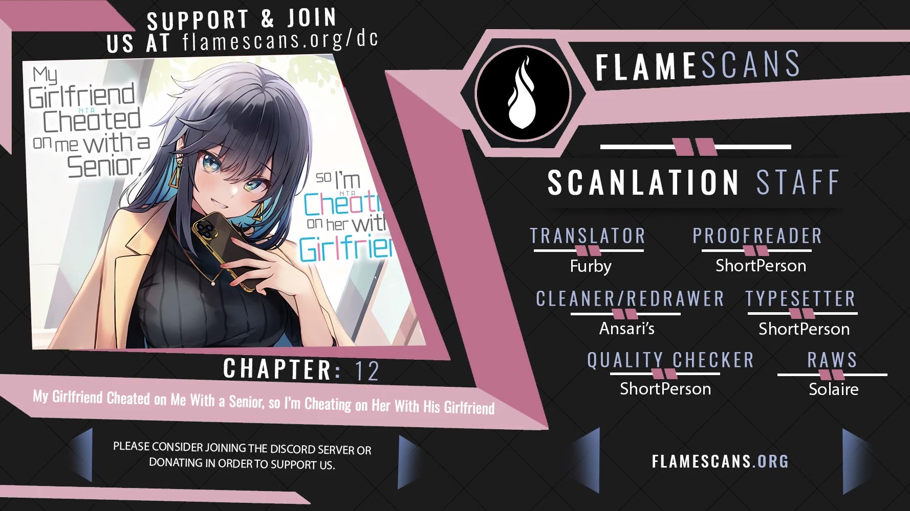 My Girlfriend Cheated on Me With a Senior, so I’m Cheating on Her With His Girlfriend Chapter 12 page 1 - Chapter 12