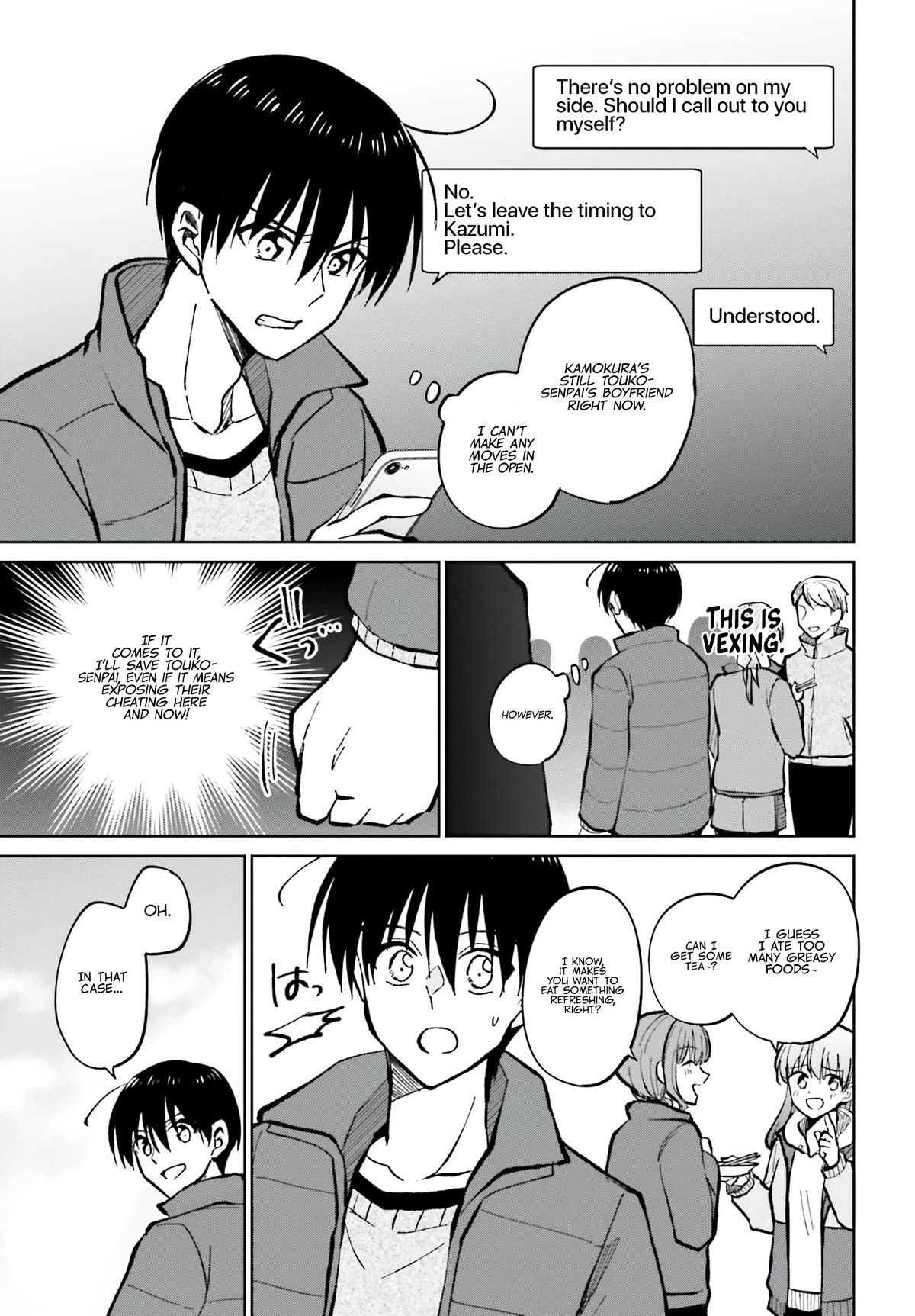 My Girlfriend Cheated on Me With a Senior, so I’m Cheating on Her With His Girlfriend Chapter 12 page 22 - Chapter 12