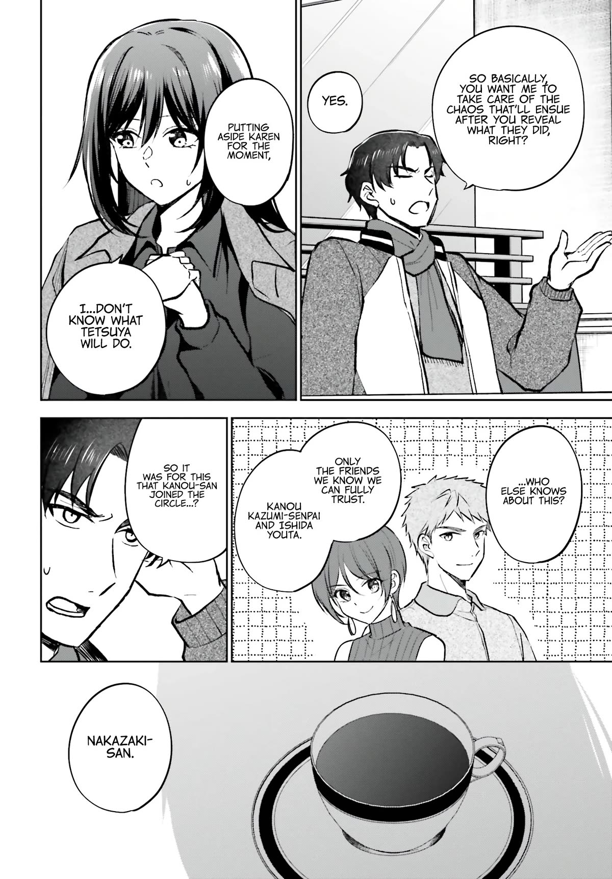 My Girlfriend Cheated on Me With a Senior, so I’m Cheating on Her With His Girlfriend Chapter 14 page 13 - Chapter 14