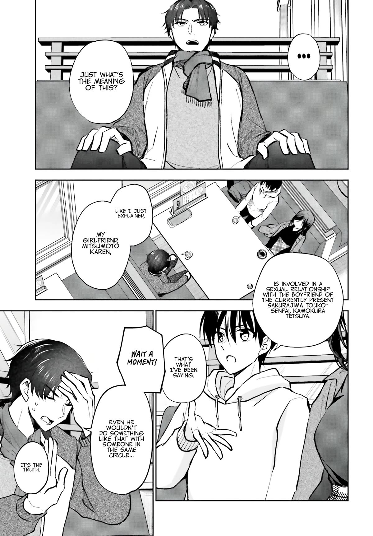 My Girlfriend Cheated on Me With a Senior, so I’m Cheating on Her With His Girlfriend Chapter 14 page 8 - Chapter 14