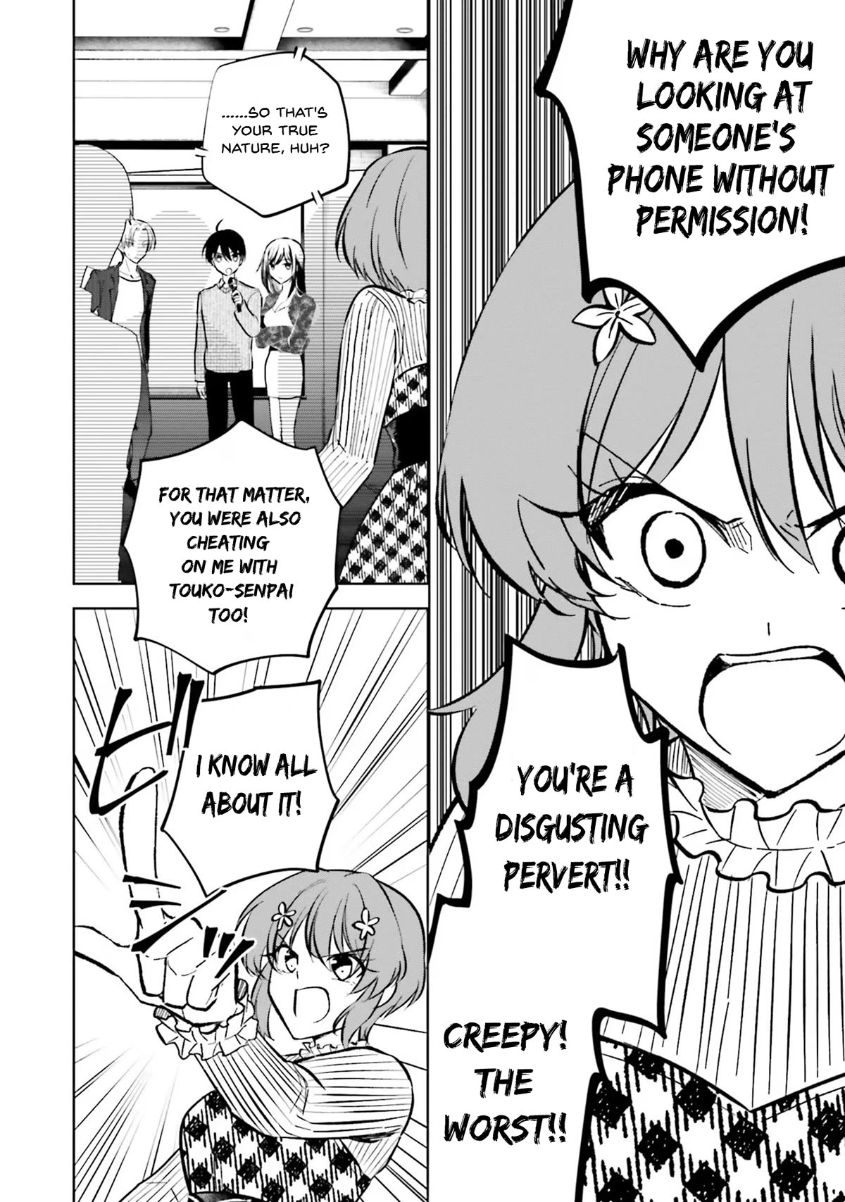 My Girlfriend Cheated on Me With a Senior, so I’m Cheating on Her With His Girlfriend Chapter 16 page 13 - Chapter 16: Christmas Ablaze (2)