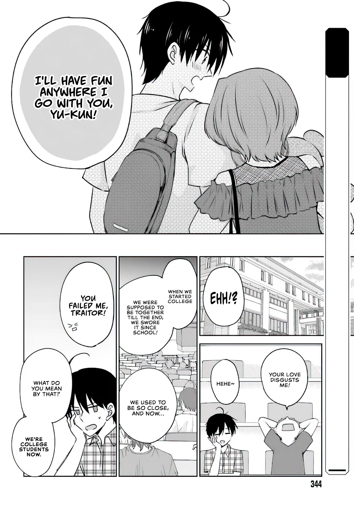 My Girlfriend Cheated on Me With a Senior, so I’m Cheating on Her With His Girlfriend Chapter 2 page 9 - Chapter 2