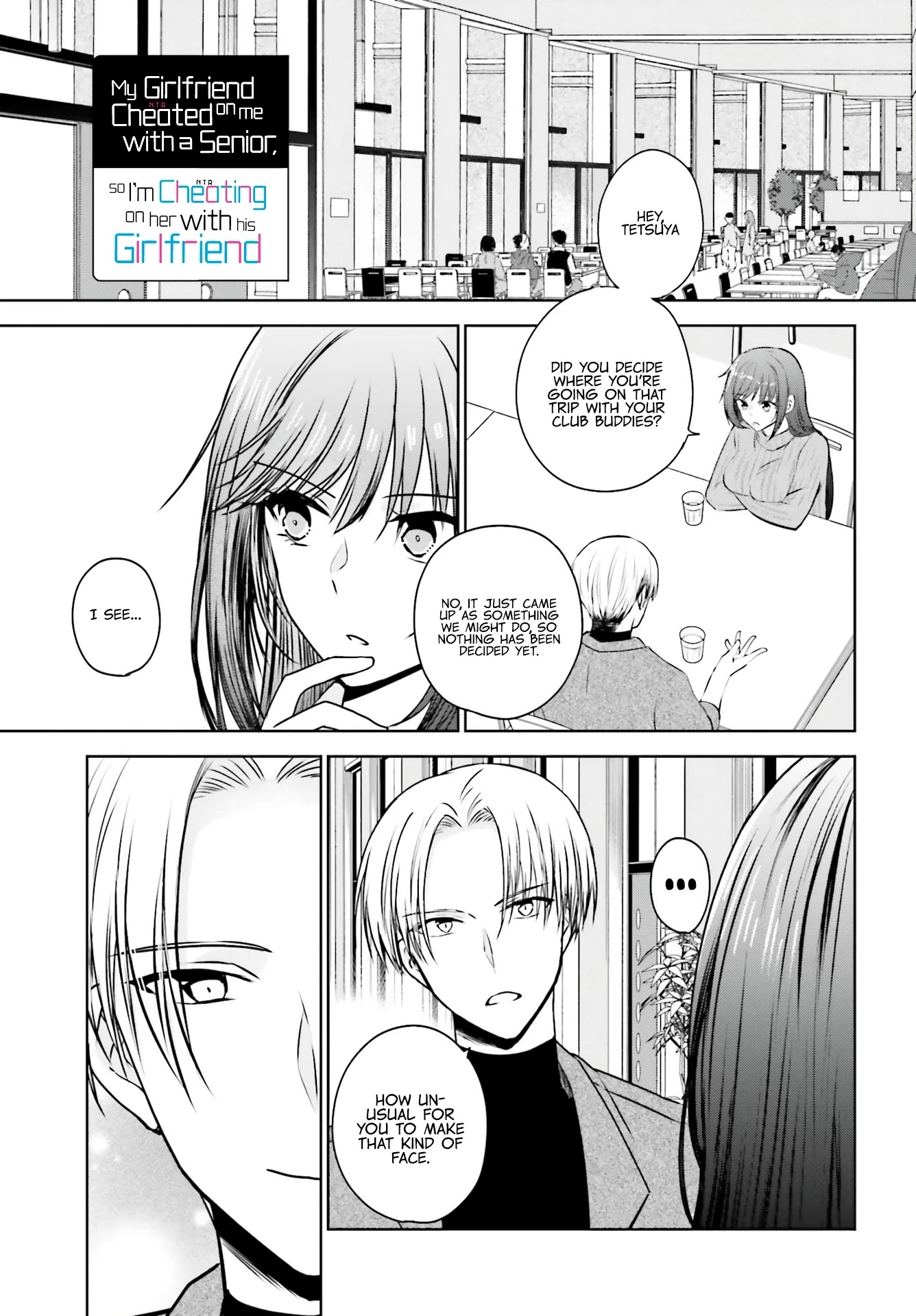 My Girlfriend Cheated on Me With a Senior, so I’m Cheating on Her With His Girlfriend Chapter 5 page 3 - Chapter 5