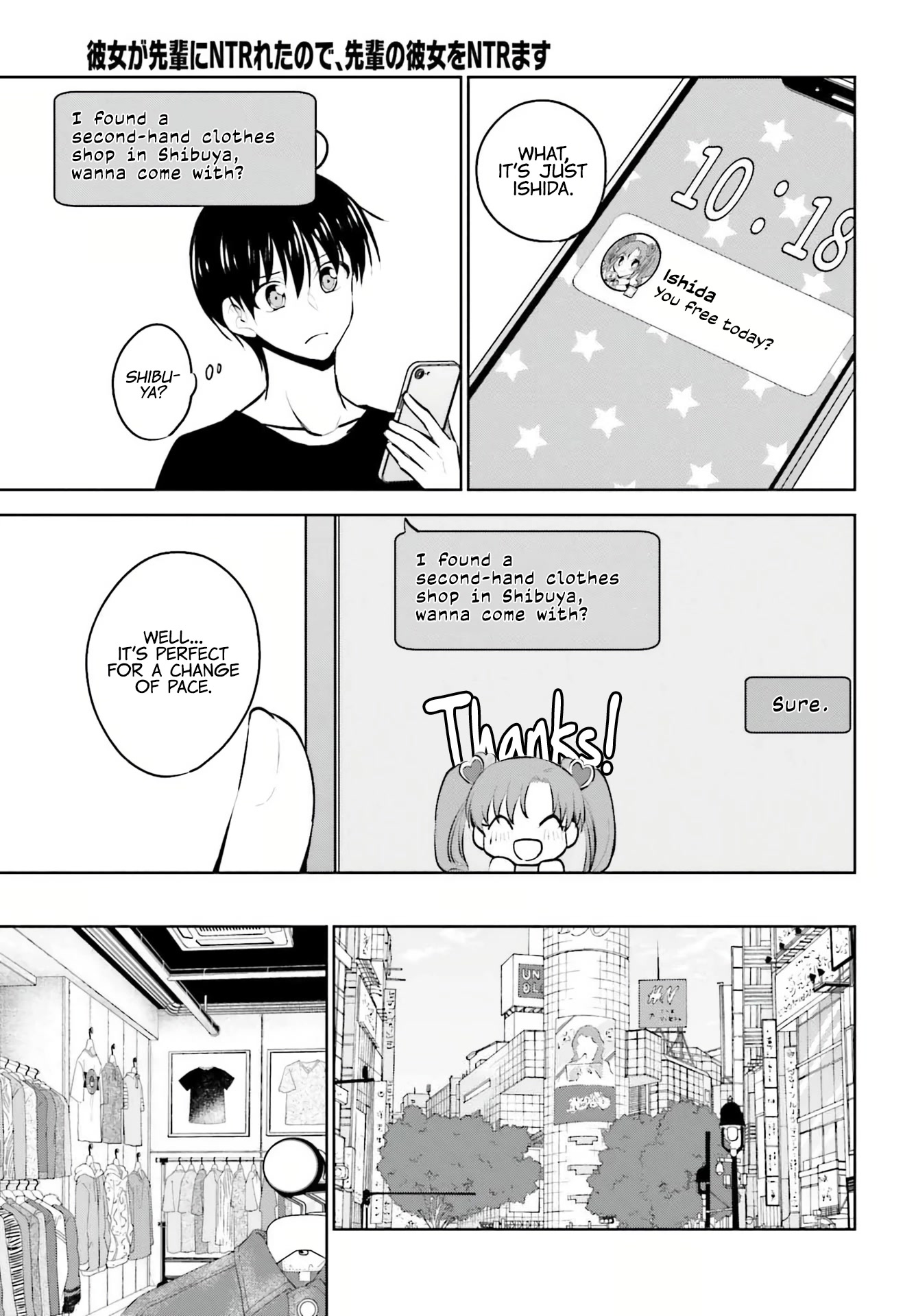 My Girlfriend Cheated on Me With a Senior, so I’m Cheating on Her With His Girlfriend Chapter 7 page 8 - Chapter 7