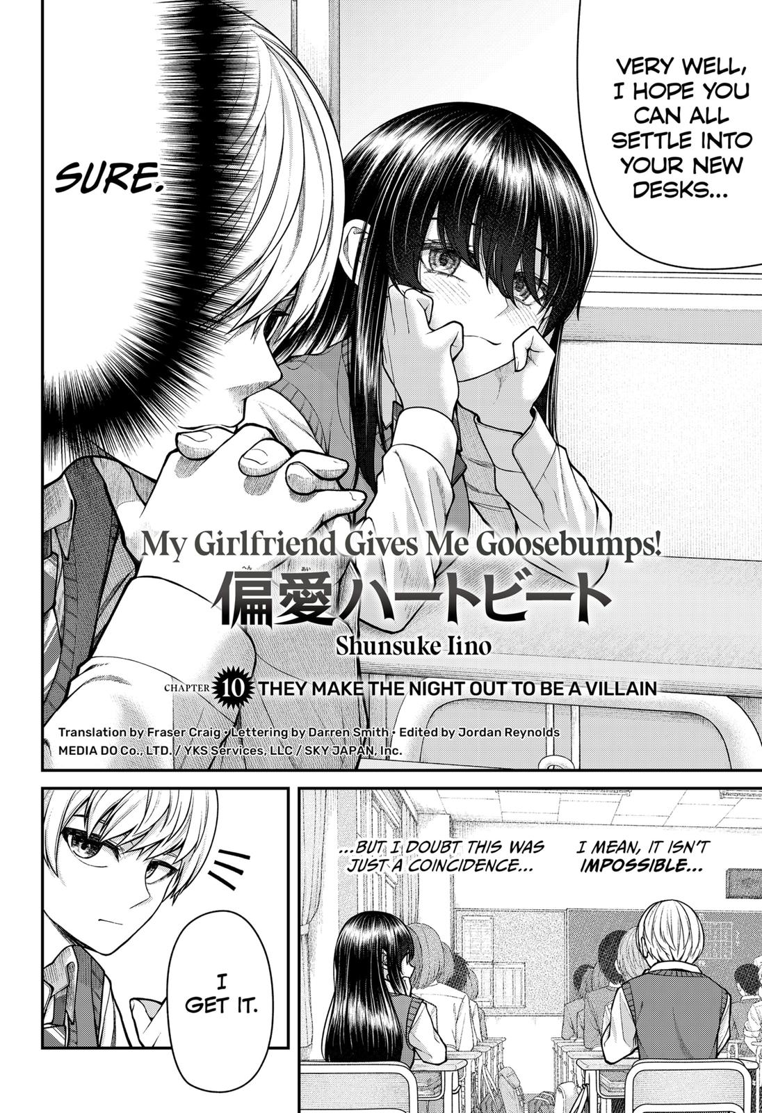 My Girlfriend Gives Me Goosebumps! Chapter 10 page 2 - Chapter 10