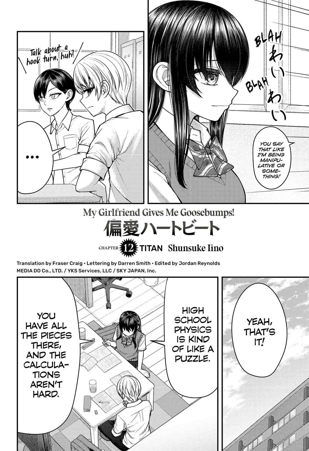 My Girlfriend Gives Me Goosebumps! Chapter 12 page 2 - Chapter 12