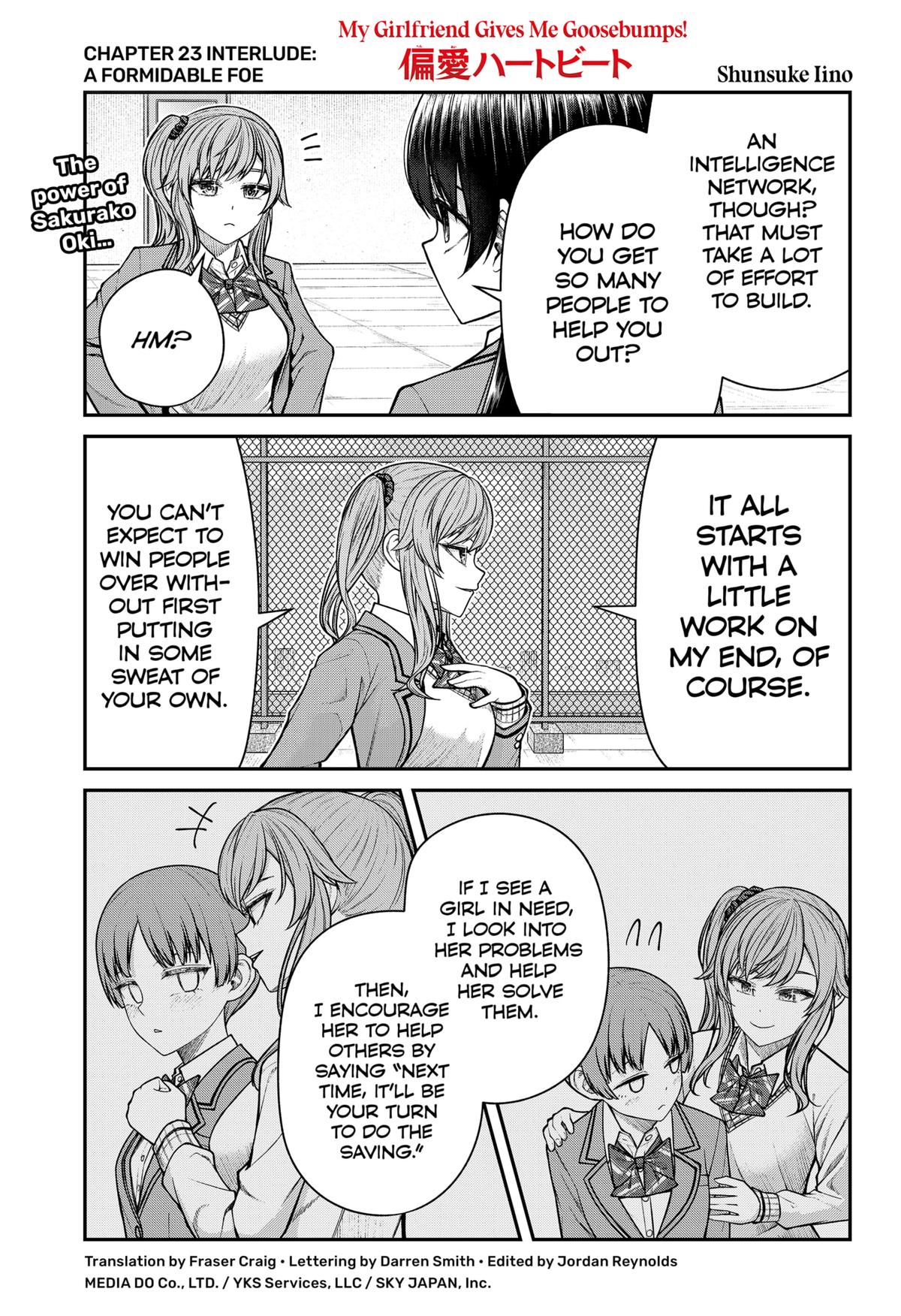My Girlfriend Gives Me Goosebumps! Chapter 23.5 page 1 - Chapter 23.5