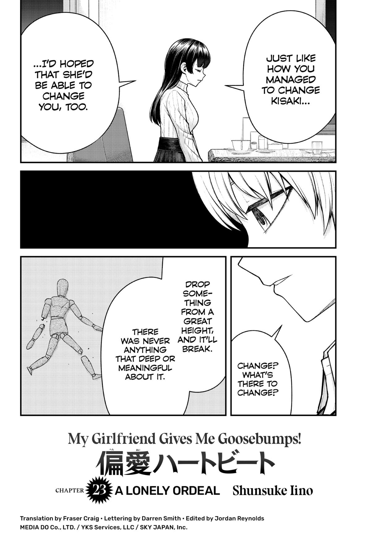 My Girlfriend Gives Me Goosebumps! Chapter 23 page 2 - Chapter 23