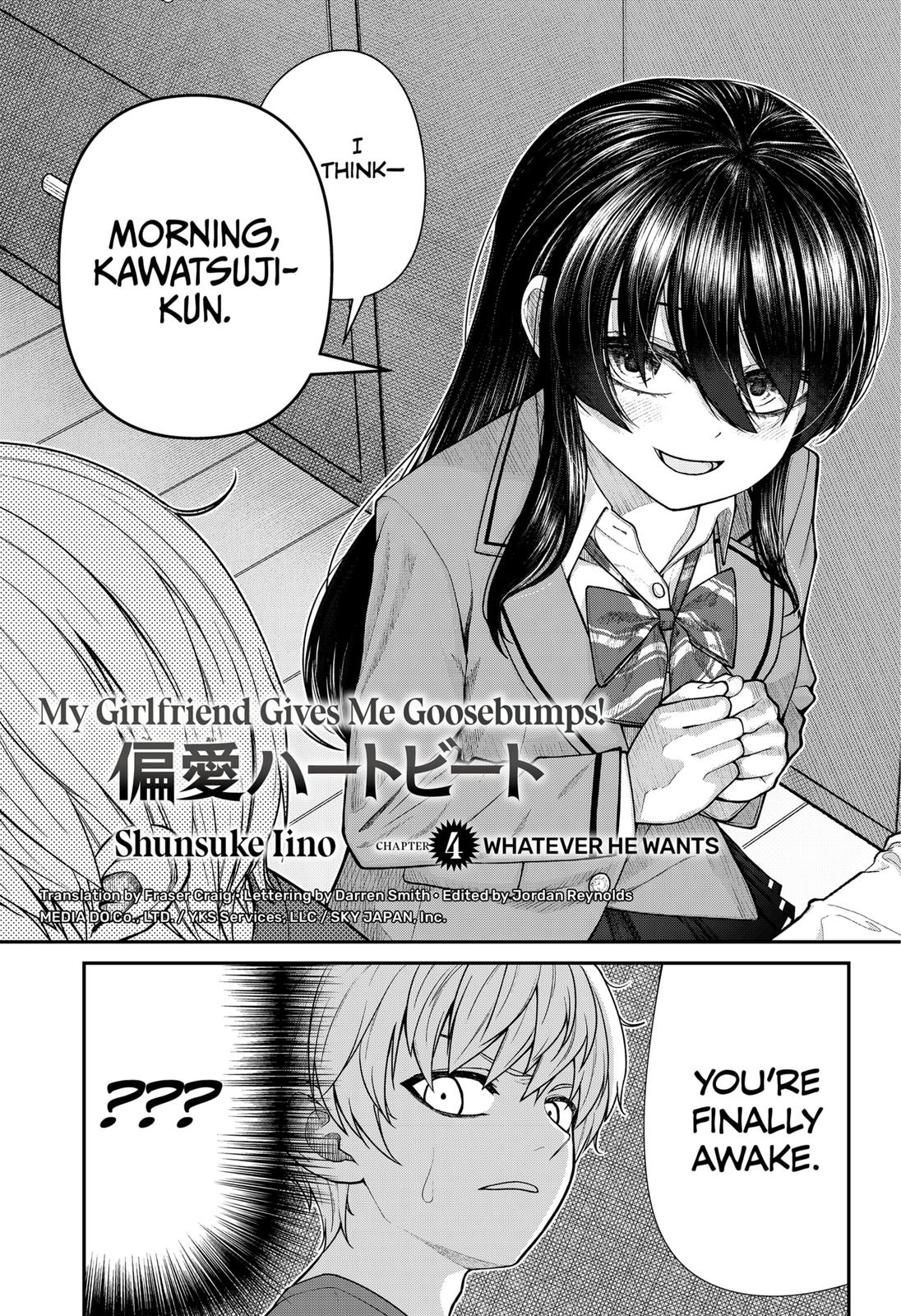 My Girlfriend Gives Me Goosebumps! Chapter 4 page 3 - Chapter 4