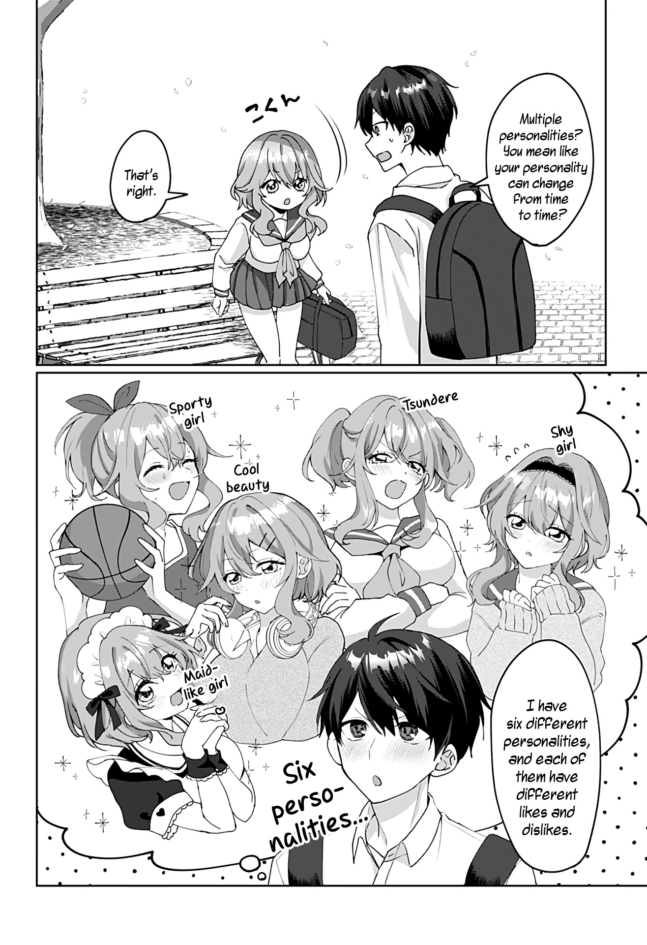 My Girlfriend Has Multiple Personalities Chapter 1 page 12 - Chapter 1