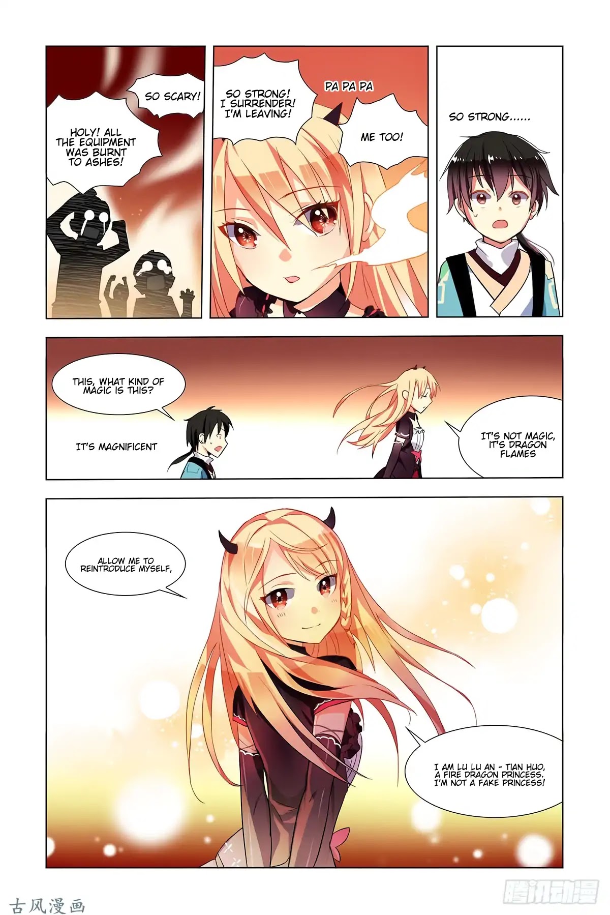 My girlfriend is a dragon Chapter 1 page 22 - Chapter 1