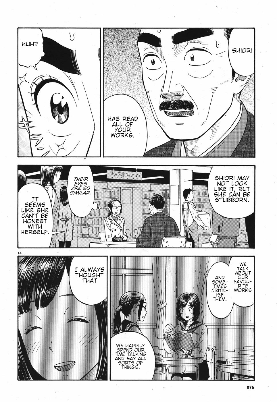 My Girlfriend is Her Dad Chapter 10 page 14 - Chapter 10: Book Signing