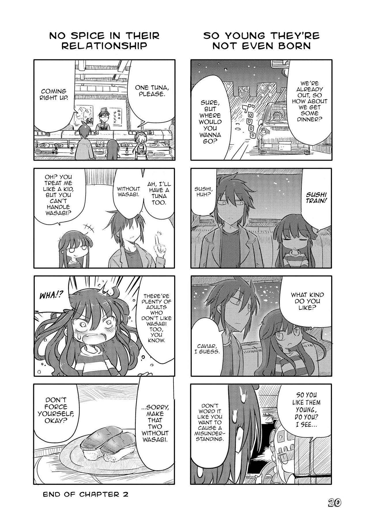 My Girlfriend Without Wasabi Chapter 2 page 8 - Chapter 2: Out of Sync