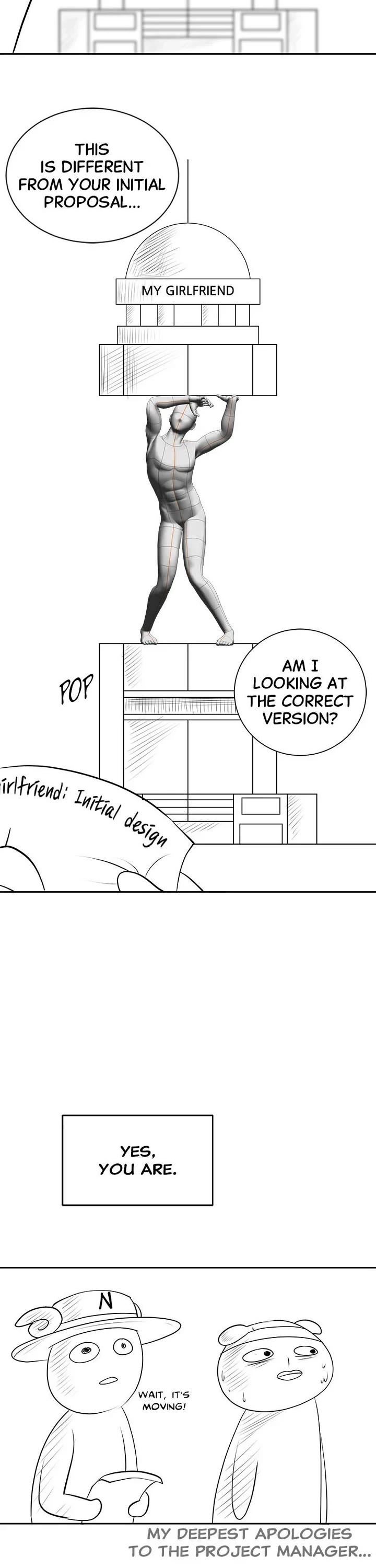 My Girlfriend Chapter 47.5 page 8 - Chapter 47.5 (Afterword) [END]