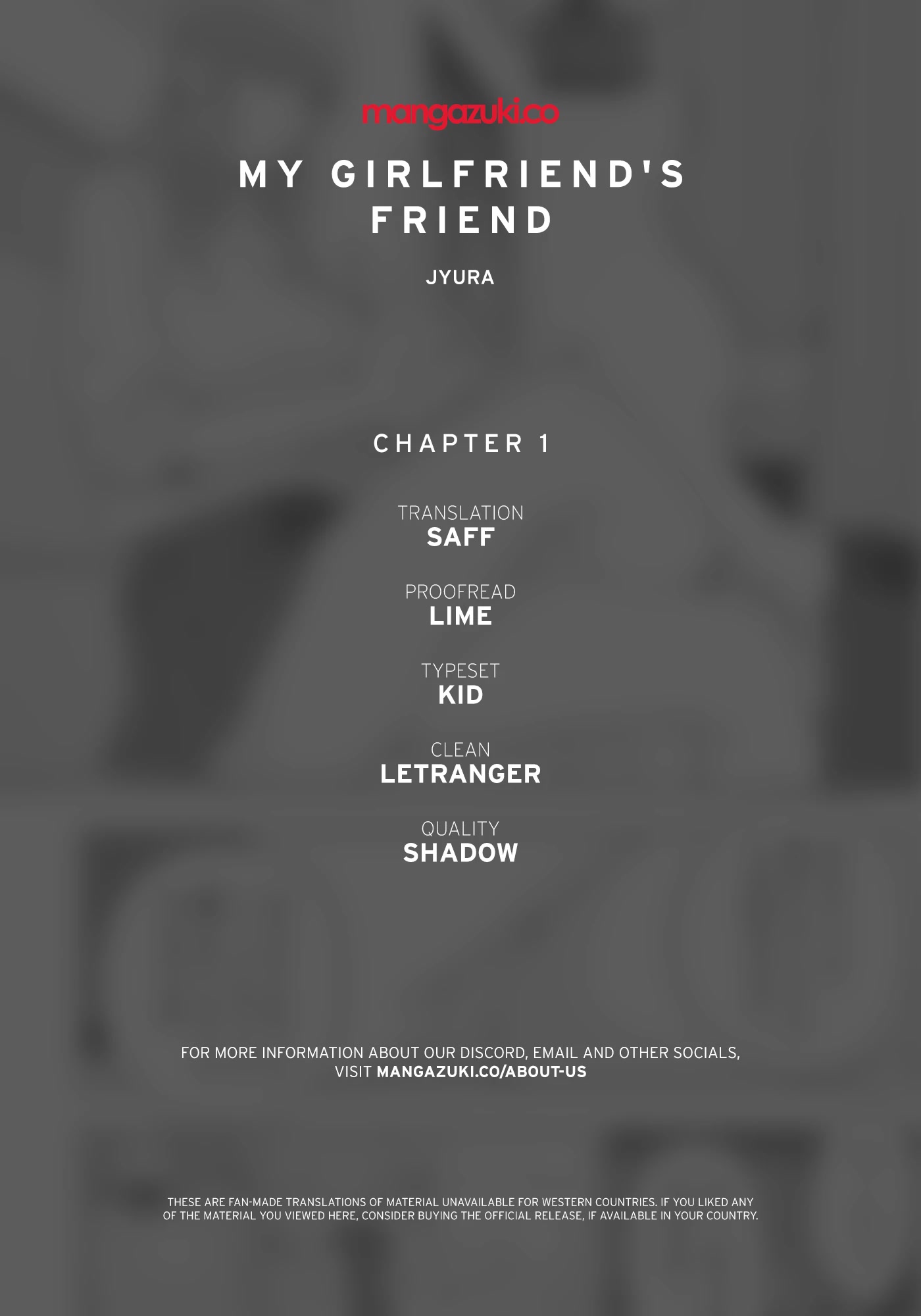 My Girlfriend's Friend Chapter 1 page 1 - Chapter 1
