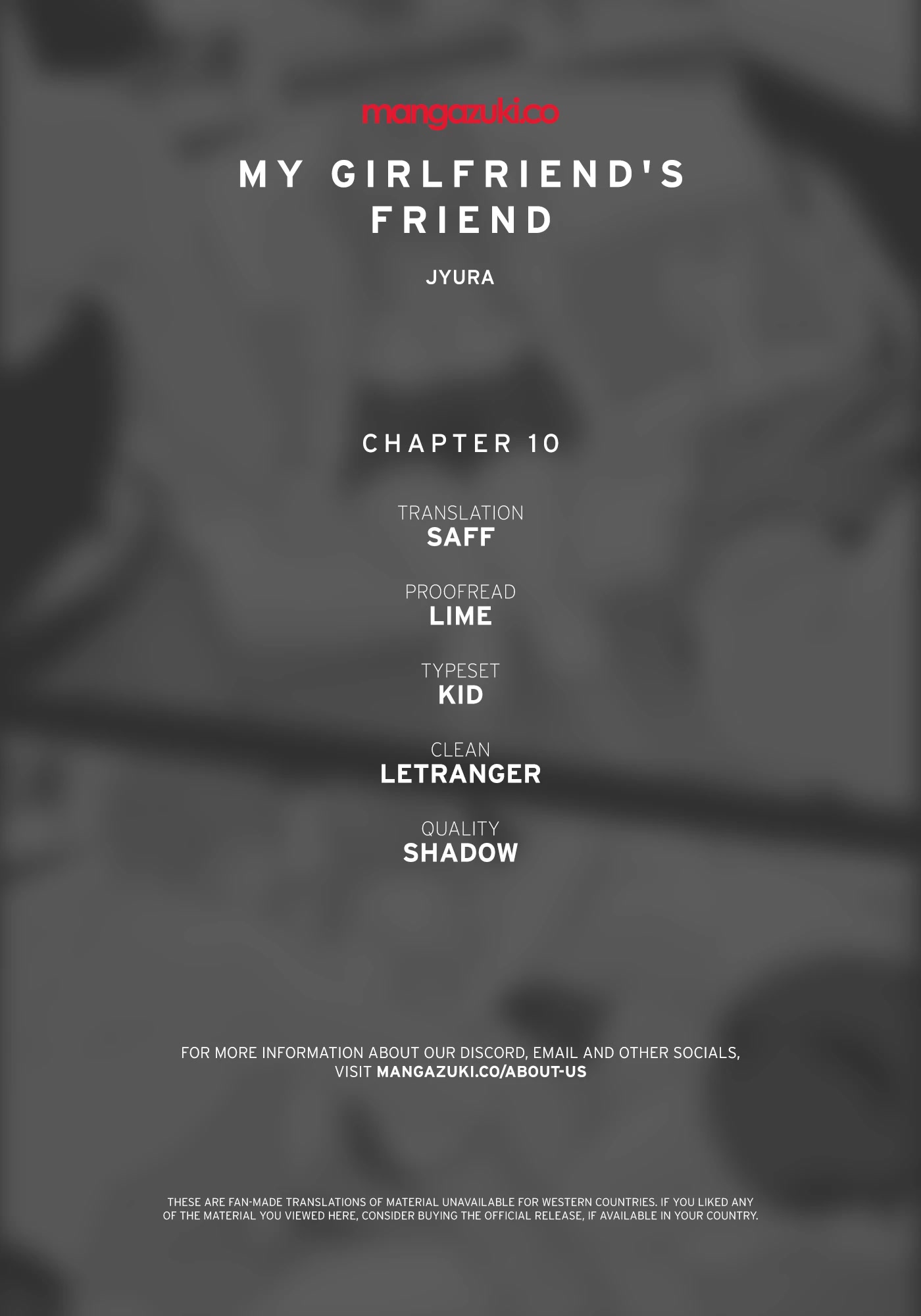 My Girlfriend's Friend Chapter 10 page 1 - Chapter 10