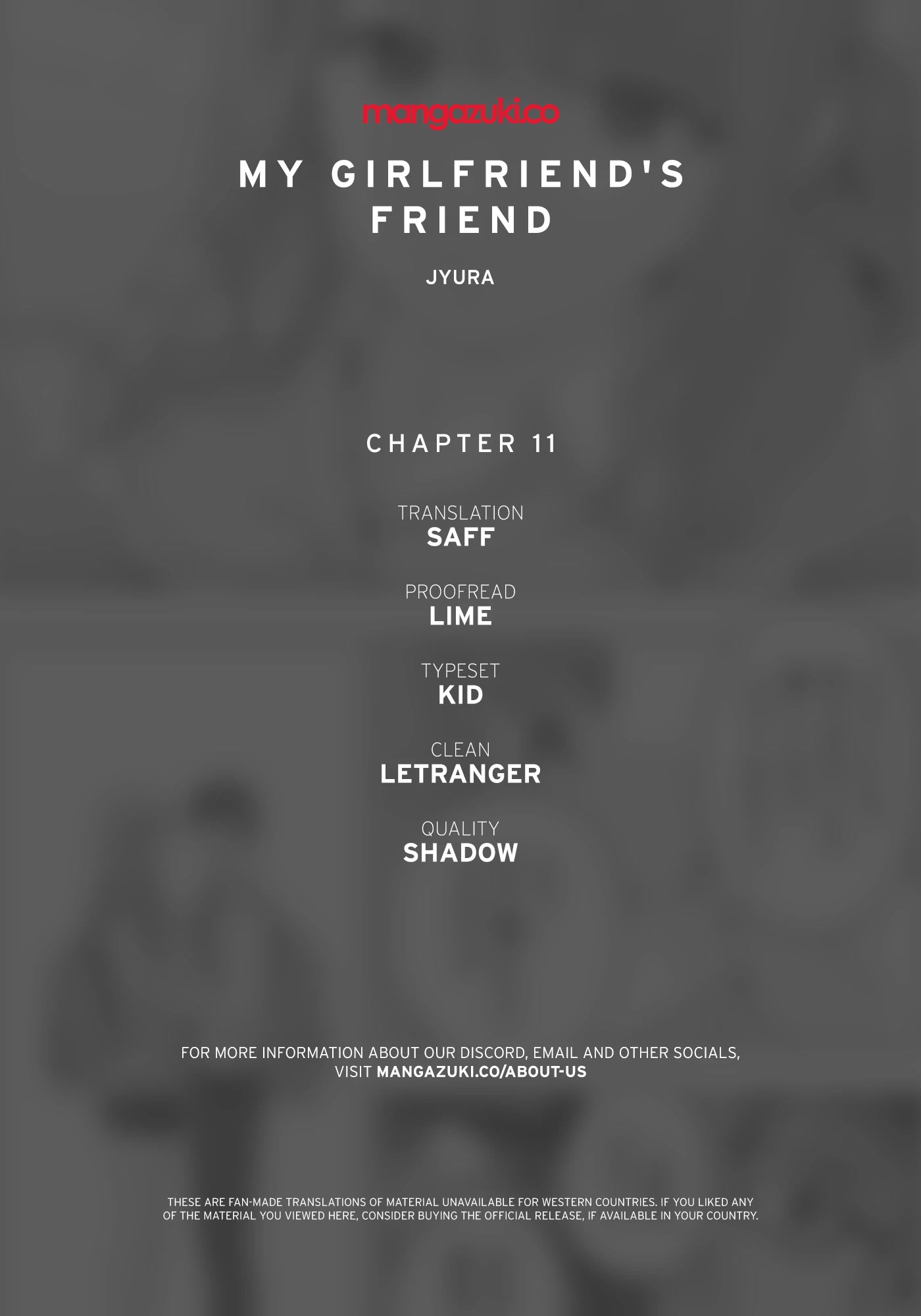 My Girlfriend's Friend Chapter 11 page 1 - Chapter 11