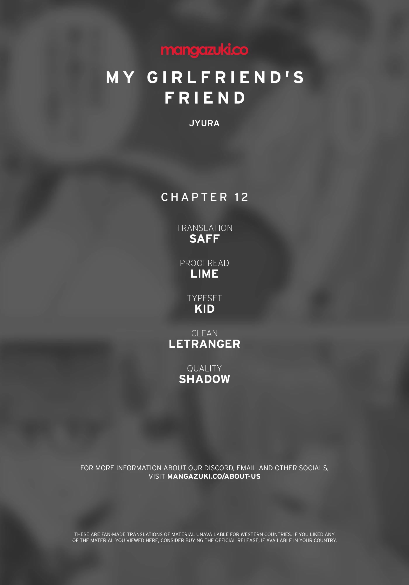 My Girlfriend's Friend Chapter 12 page 1 - Chapter 12