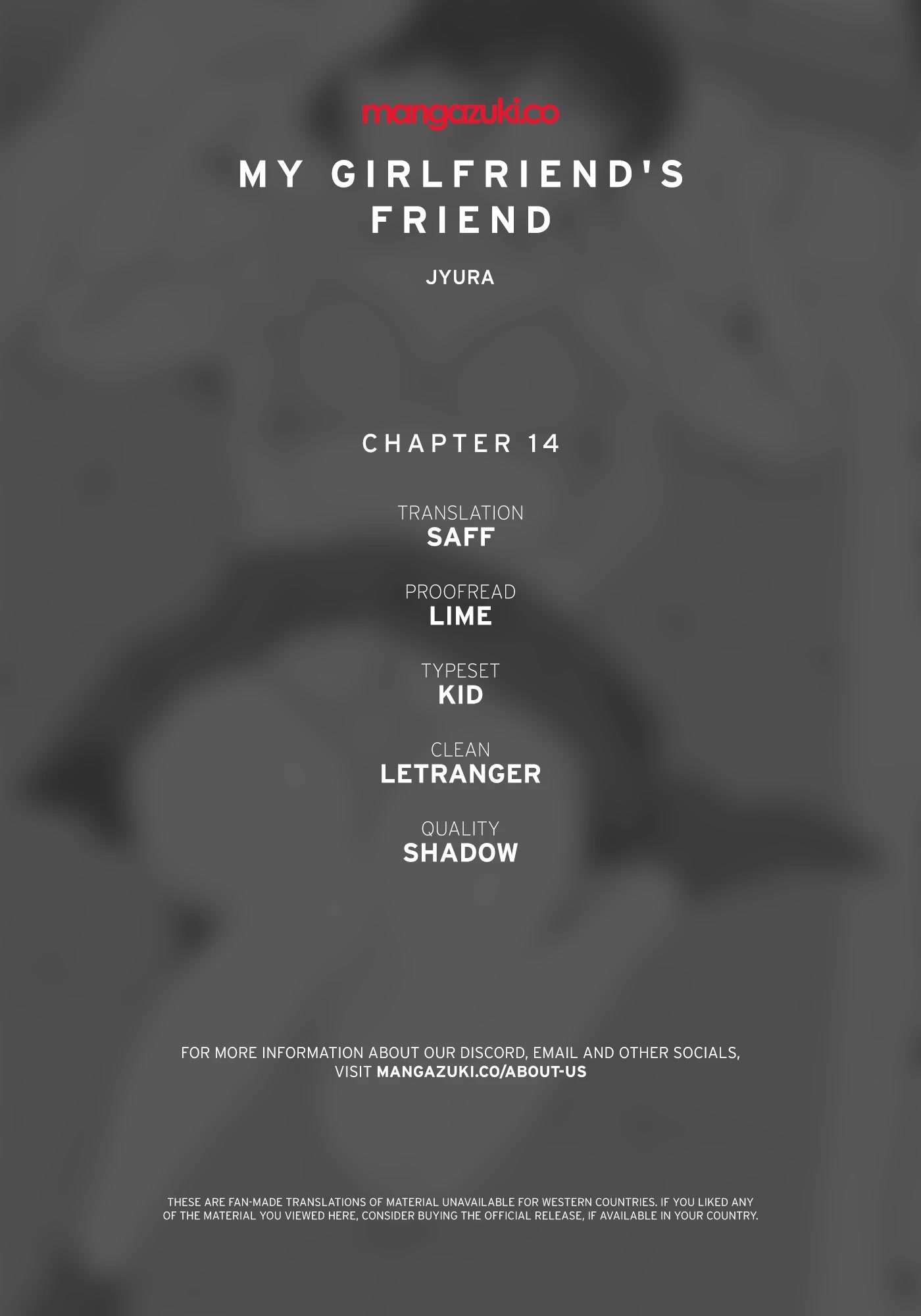 My Girlfriend's Friend Chapter 14 page 1 - Chapter 14