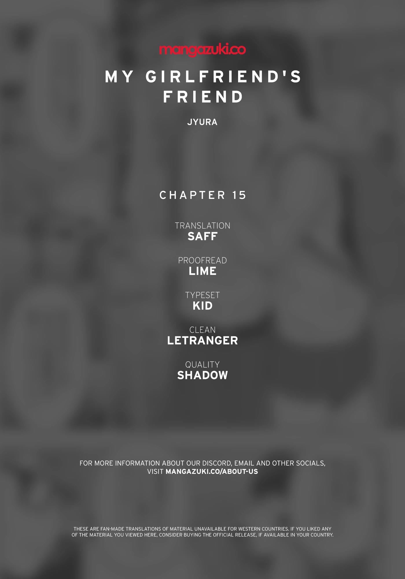 My Girlfriend's Friend Chapter 15 page 1 - Chapter 15