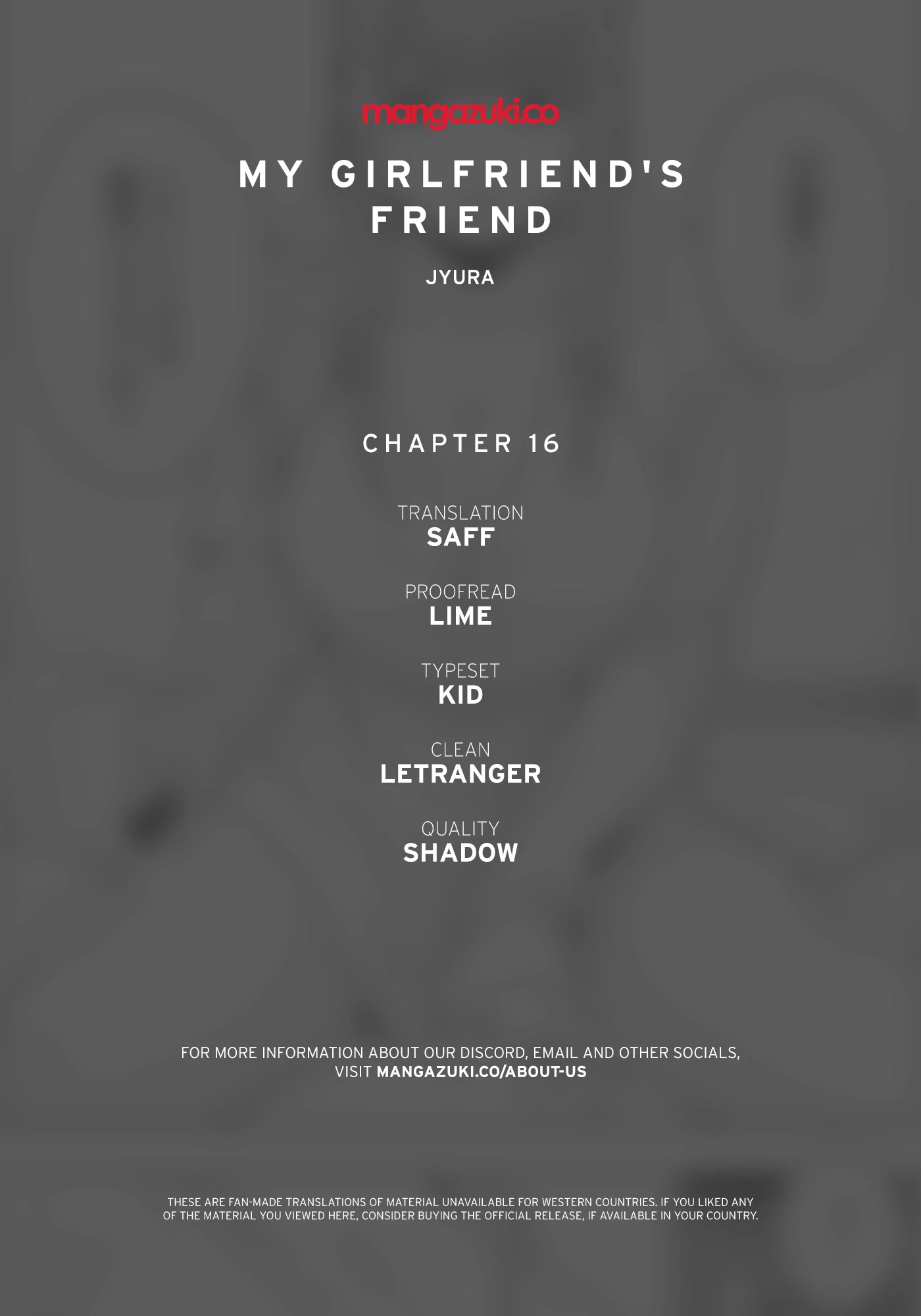 My Girlfriend's Friend Chapter 16 page 1 - Chapter 16