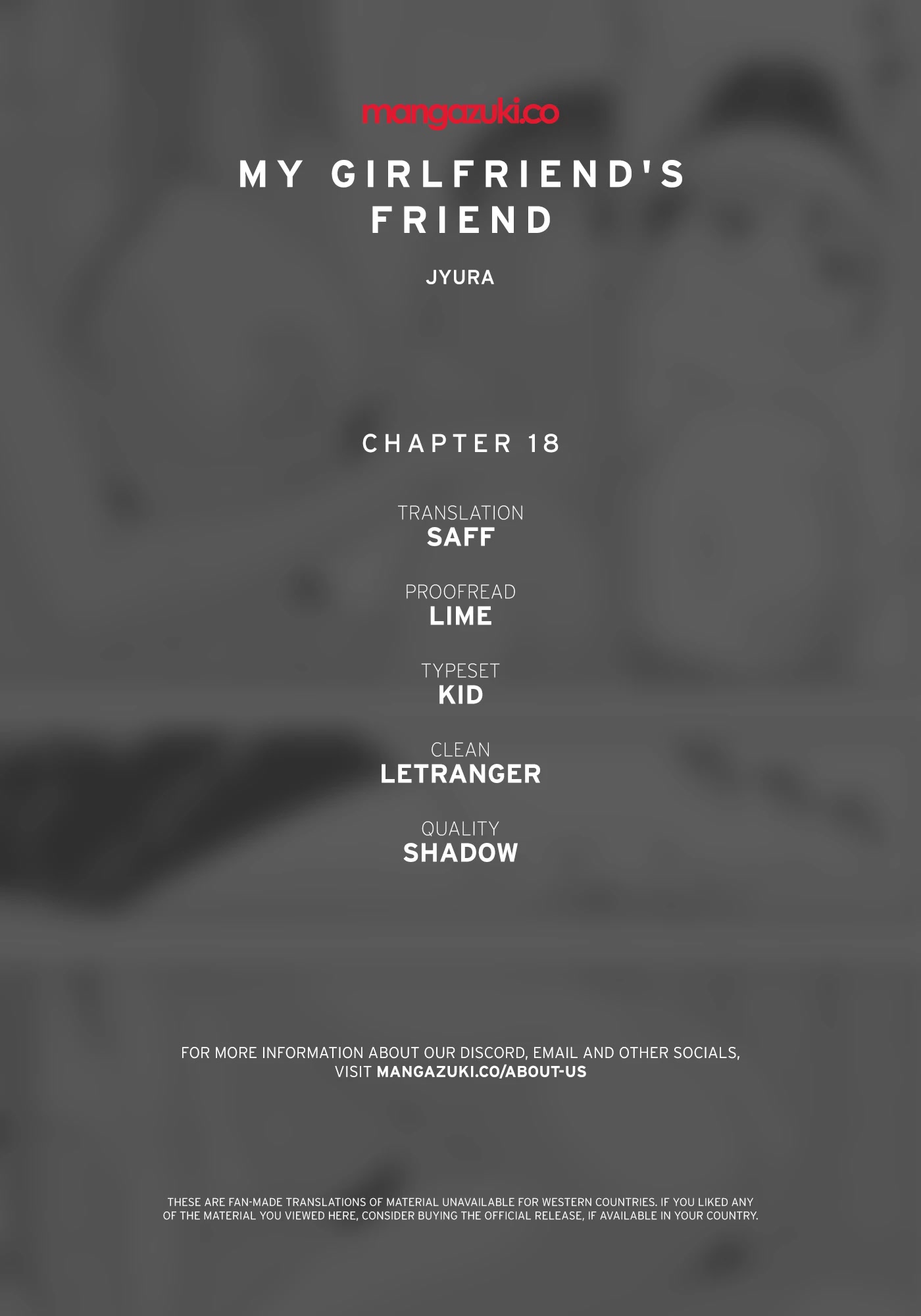 My Girlfriend's Friend Chapter 18 page 1 - Chapter 18