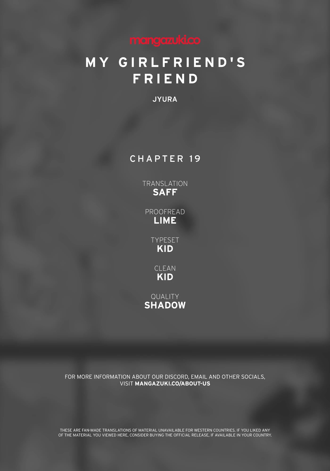 My Girlfriend's Friend Chapter 19 page 1 - Chapter 19